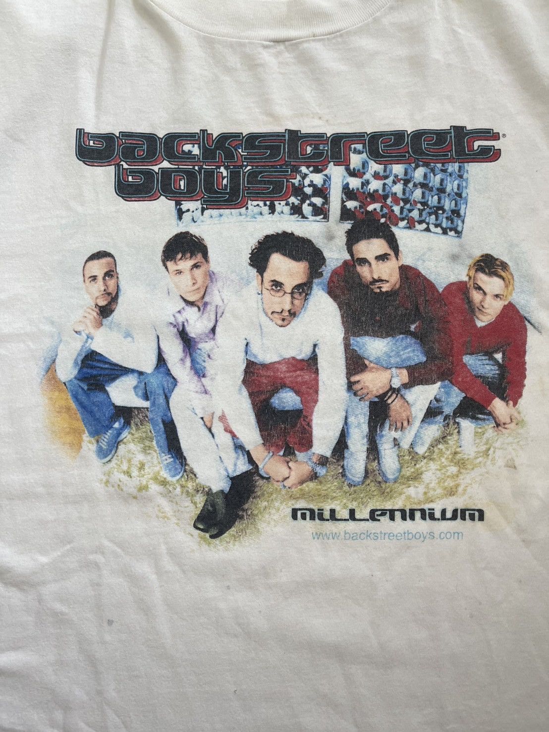 Vintage Backstreet Boys Vintage T Shirt 90’ Size US XL / EU 56 / 4 - 1 Thumbnail