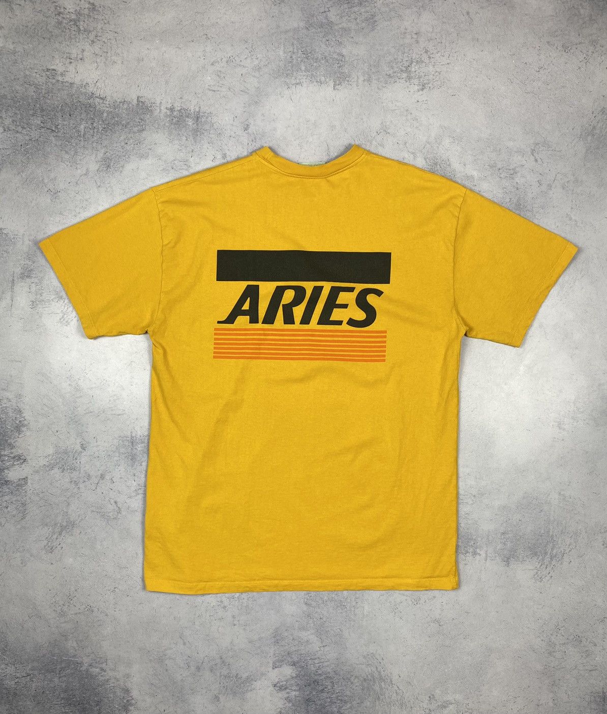 Aries Aries Big Logo Streetwear T Shirt Size XL Size US L / EU 52-54 / 3 - 2 Thumbnail