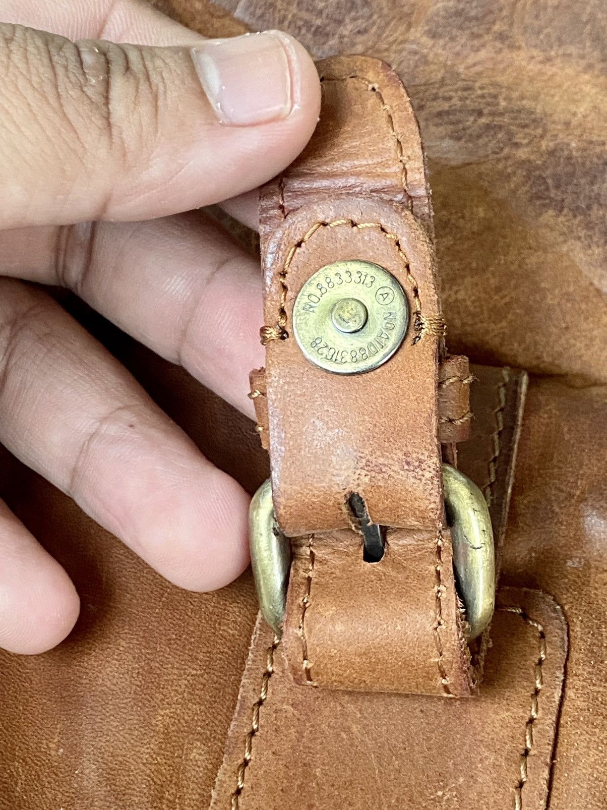 Leather × Vintage Vintage Leather Crossbody bag Oran Leather Australia Size ONE SIZE - 20 Thumbnail