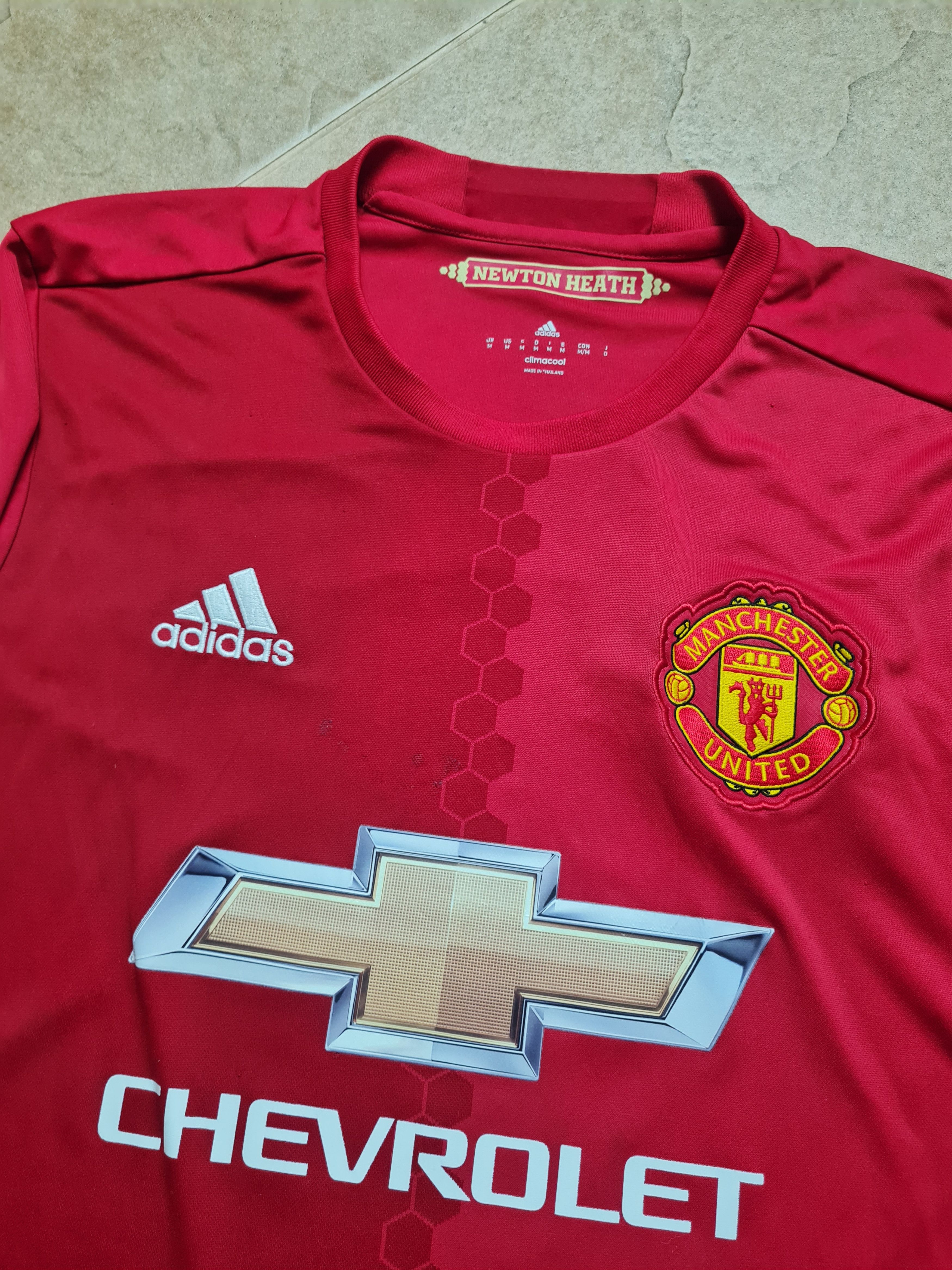 Adidas Manchester United Soccer Shirt 2016/17Adidas #9 Ibrahimovic Size US M / EU 48-50 / 2 - 9 Thumbnail