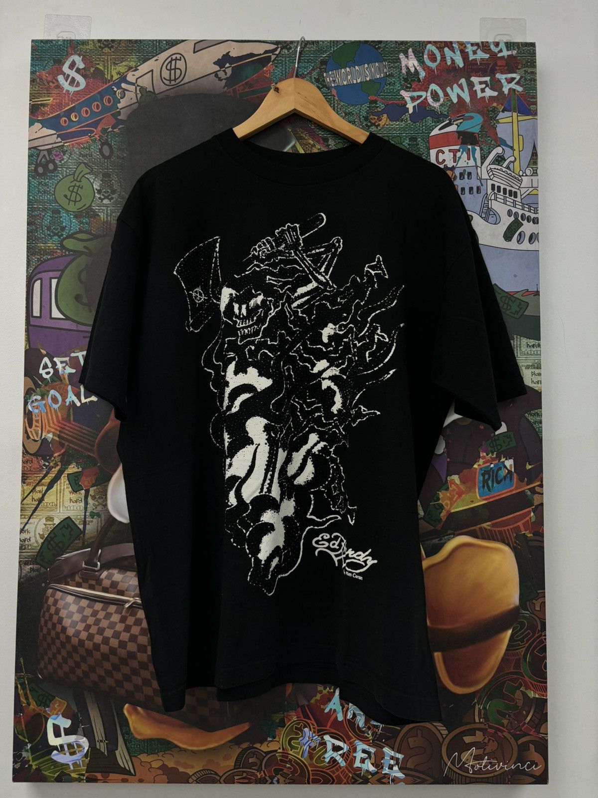 Complex × Ed Hardy × Ken Carson Ken Carson Ed hardy ex skull rhinestone tee ComplexCon Size US M / EU 48-50 / 2 - 1 Thumbnail
