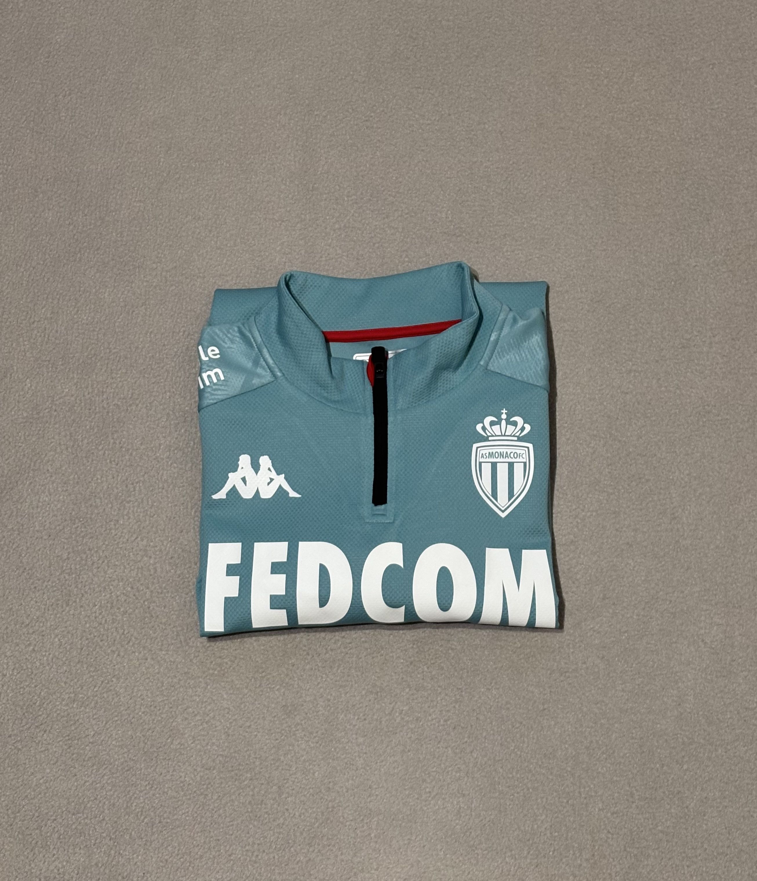Kappa AS Monaco 2020/2021 Kappa Training Sweatshirt Size L Size US L / EU 52-54 / 3 - 19 Thumbnail