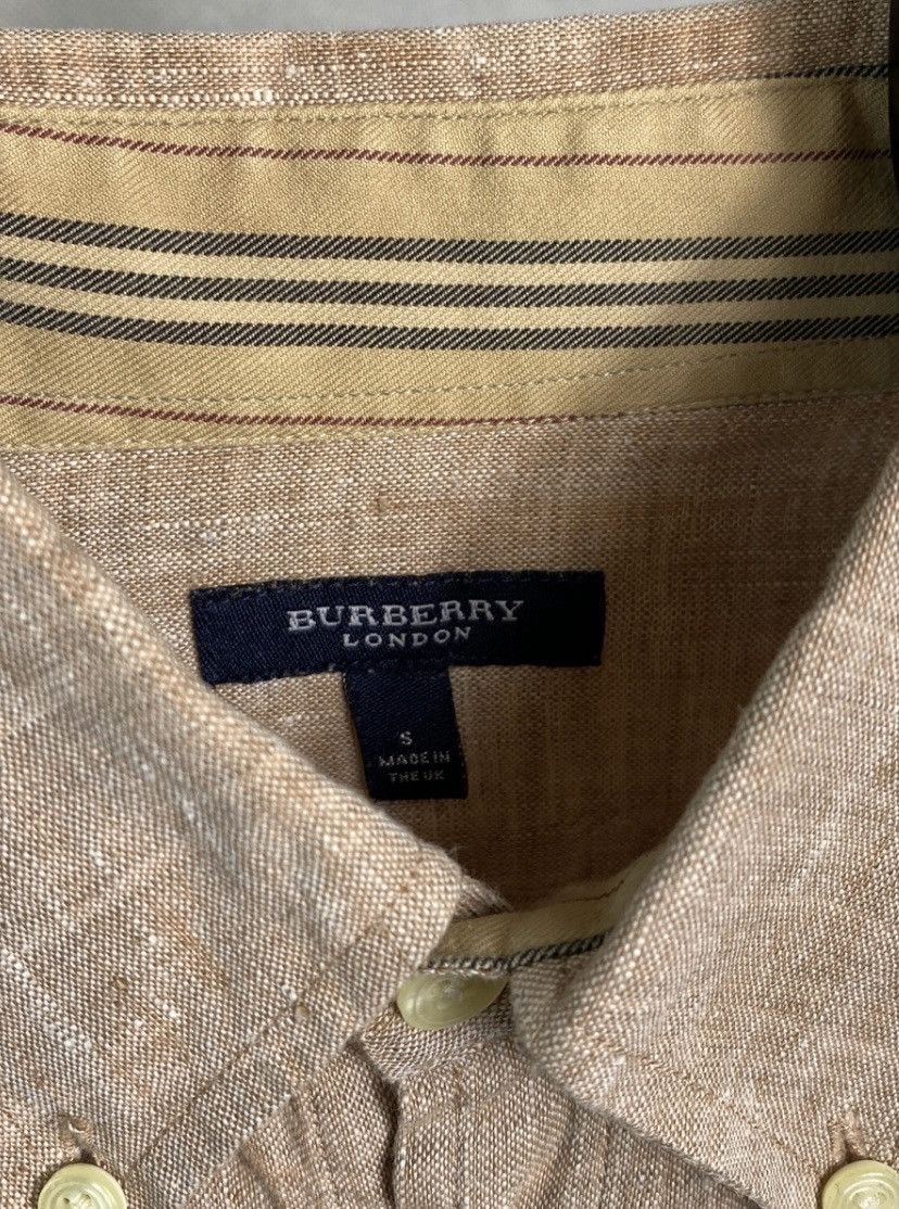 Burberry Burberry London linen shirt summer luxury premium elegance Size US S / EU 44-46 / 1 - 3 Thumbnail