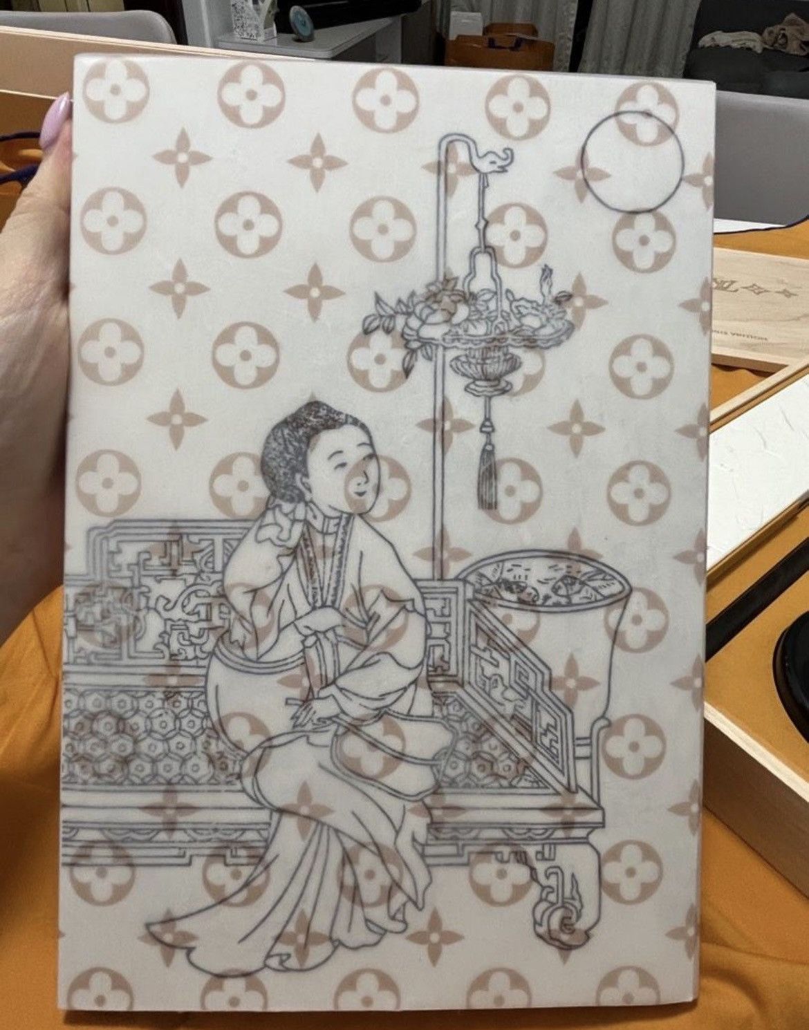 Louis Vuitton Brand new Louis Vuitton LV Chinese painting set wooden box Size ONE SIZE - 7 Thumbnail