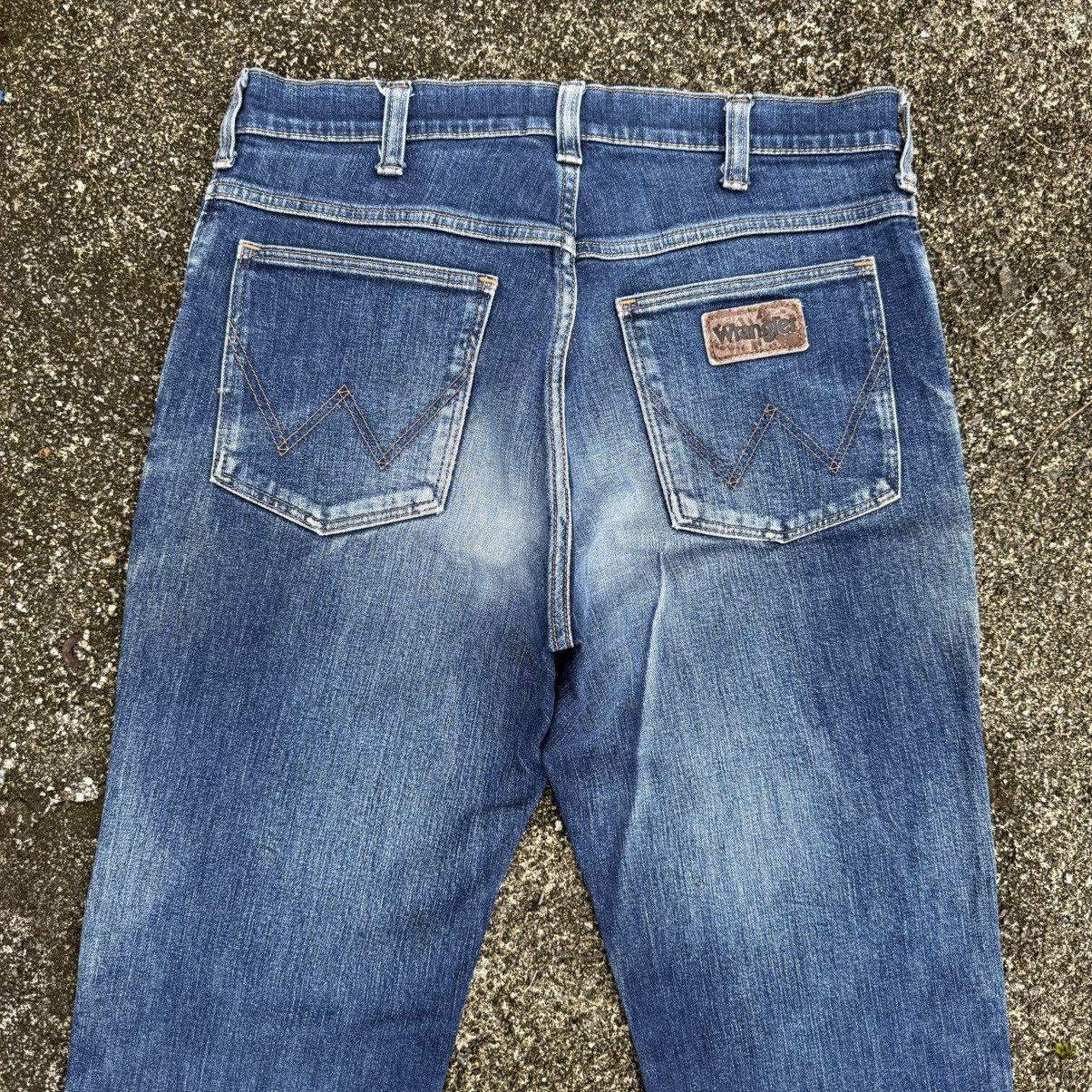 Wrangler VINTAGE WRANGLER MUD WASHED DENIM JEAN PANTS Size US 32 / EU 48 - 10 Thumbnail