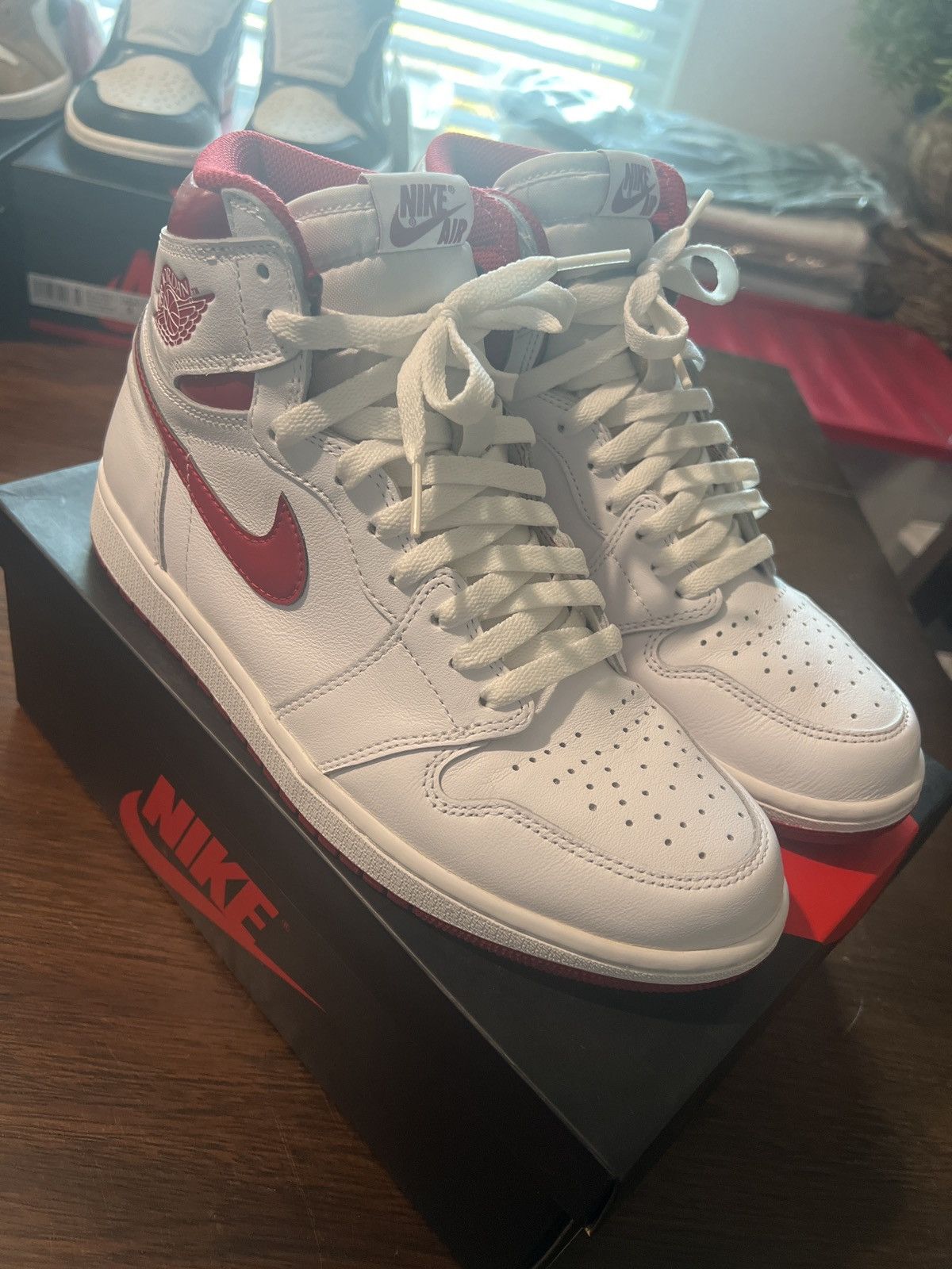 Air Jordan Retro High OG Metallic Red