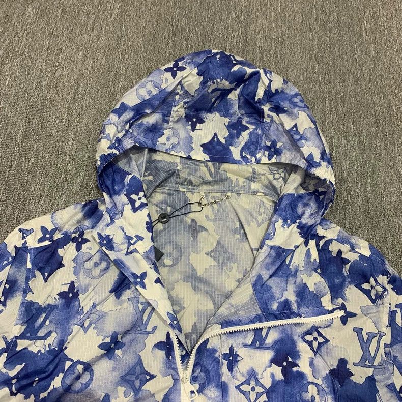 Louis Vuitton Louis Vuitton Blue ink presbyopia full print assault jacket Size US L / EU 52-54 / 3 - 3 Thumbnail