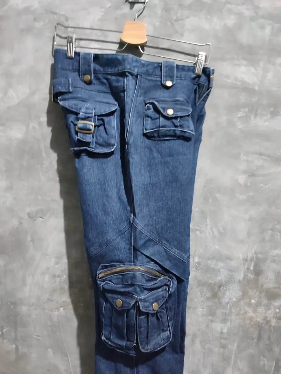 Japanese Brand Dalin Multipocket 3D Pocket Cargo Pants release hem Size 30" / US 8 / IT 44 - 11 Thumbnail