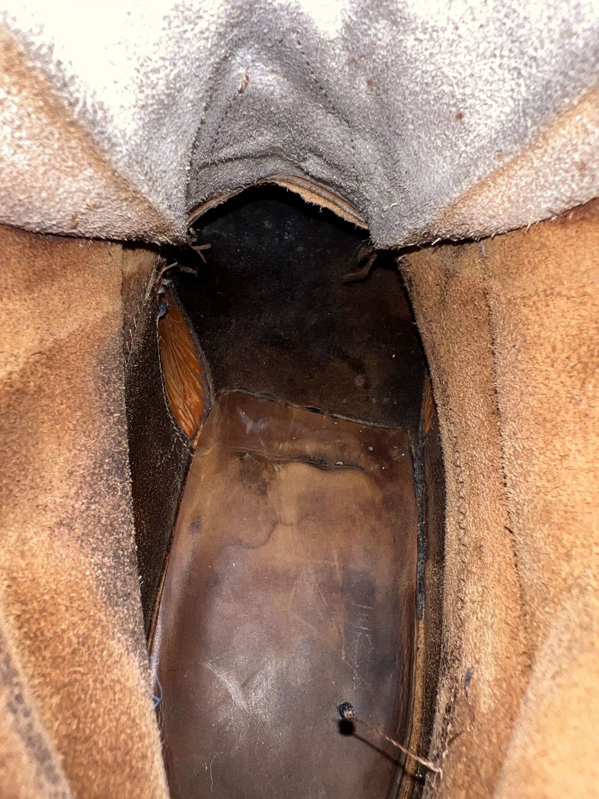 Evan Kinori × Tricker's Vintage Trickers men Brown Leather Boots Size US 8 / EU 41 - 13 Thumbnail