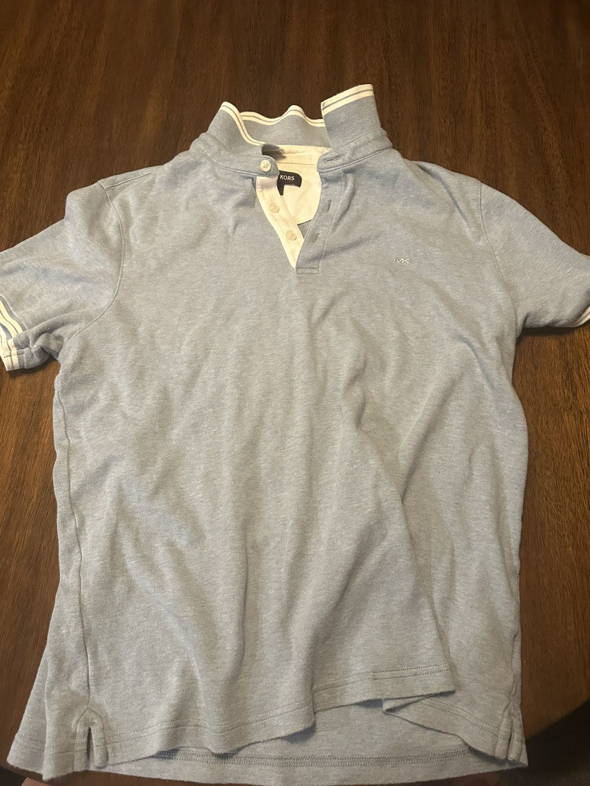 Michael Kors Michael Kors blue medium polo Size US M / EU 48-50 / 2 - 1 Thumbnail