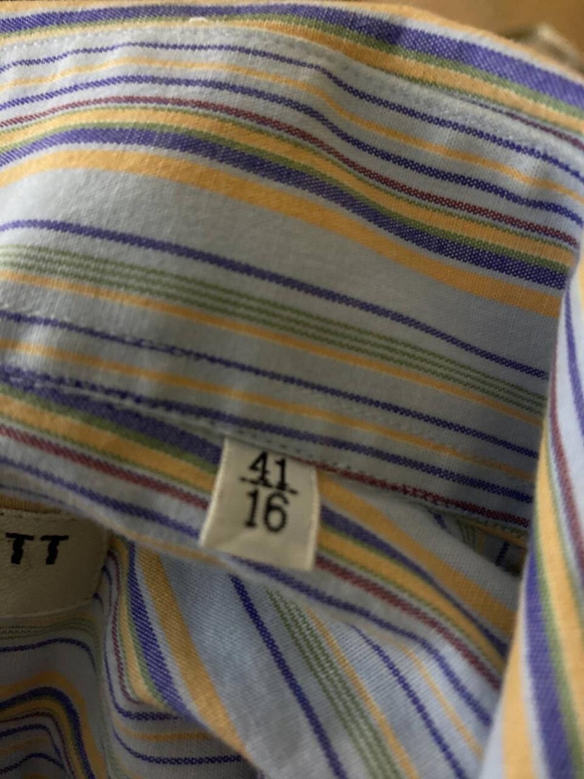 Katharine Hamnett London Katharine Hamnett London Stripe Shirt Size 41 / 16 Size US M / EU 48-50 / 2 - 5 Thumbnail