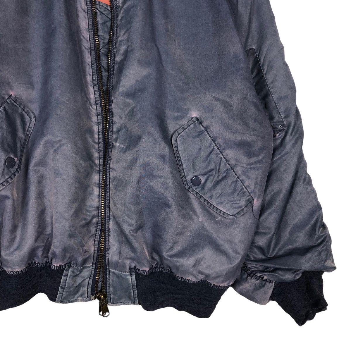 Japanese Brand 🔥Vintage Reversible Bomber Jacket Riot Riot Military Japan Size US L / EU 52-54 / 3 - 5 Thumbnail