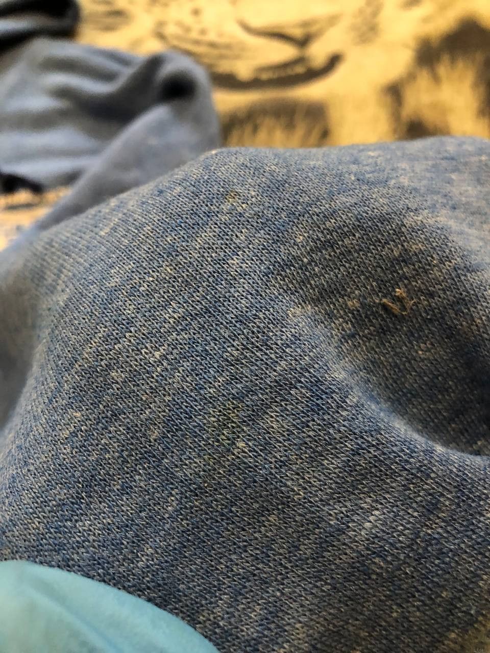 Levi's True Vintage 80s Levi's Hoodie Blue Patched MADE IN USA Size US L / EU 52-54 / 3 - 12 Thumbnail