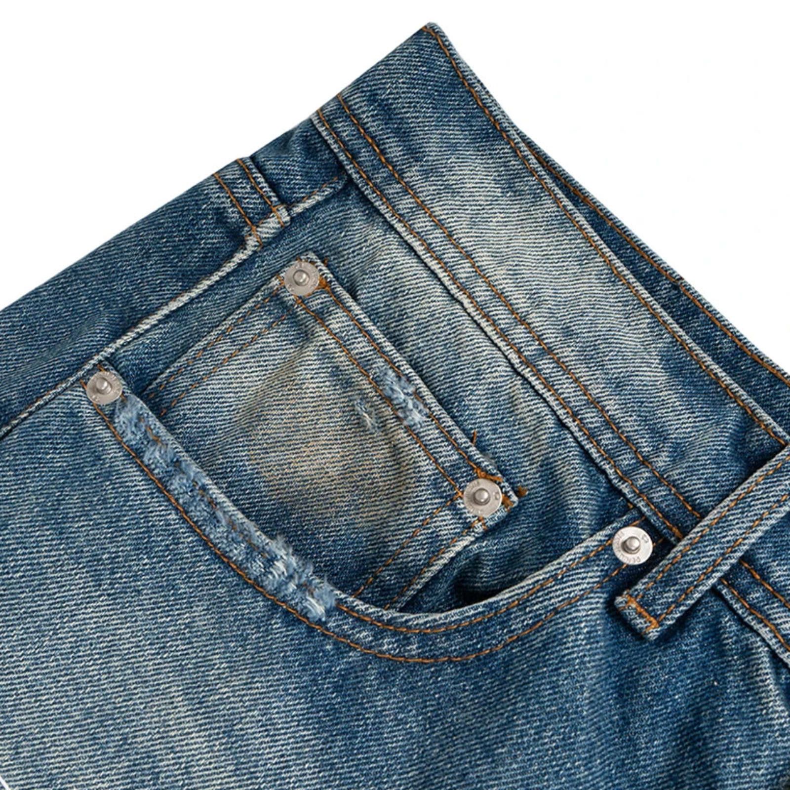 Vintage Distressed Flare Leg Jeans Size US 30 / EU 46 - 8 Thumbnail