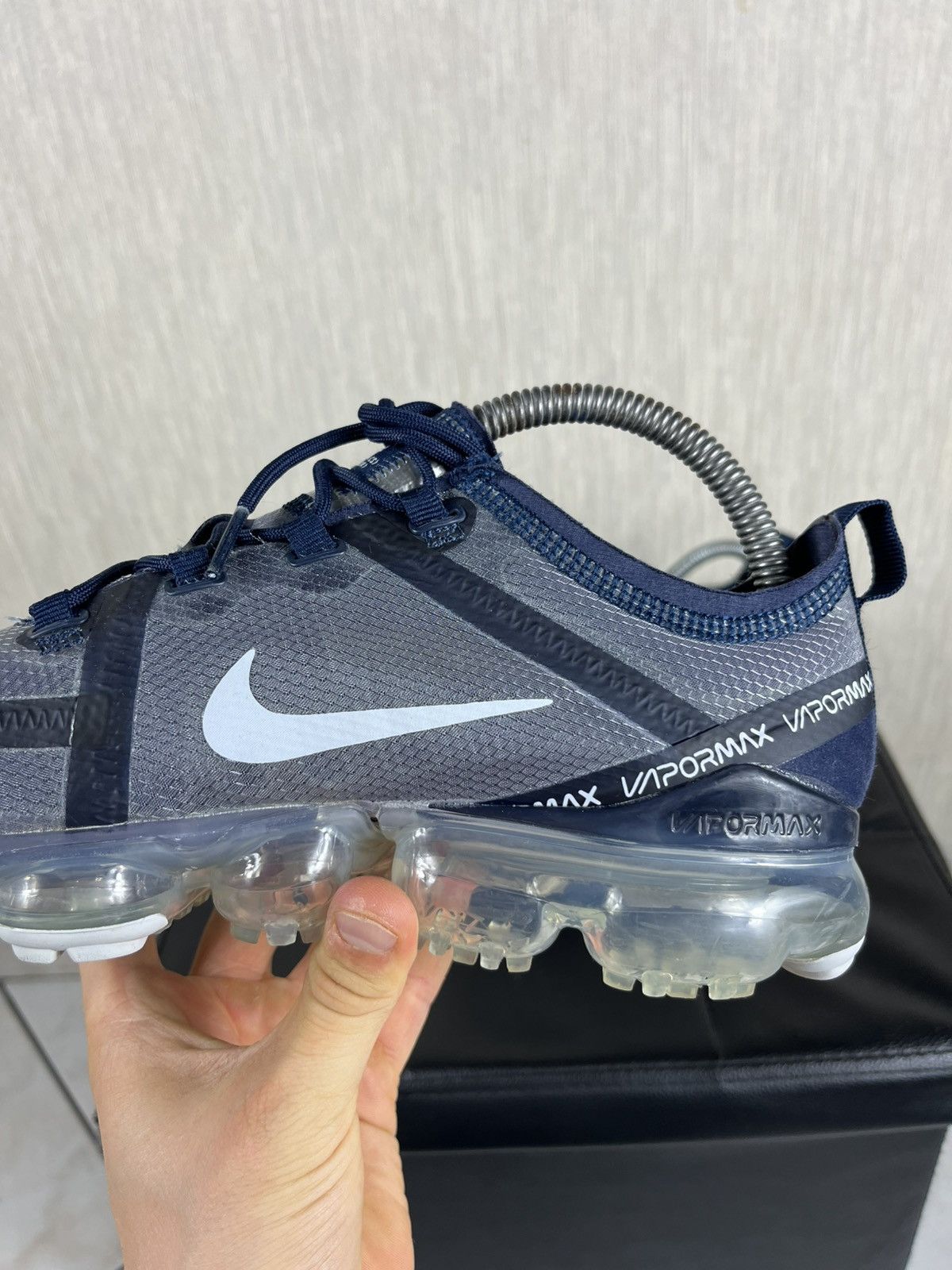 Nike Nike air vapormax 2019 obsidian pure platinum sneakers shoes Size US 7 / EU 40 - 7 Thumbnail