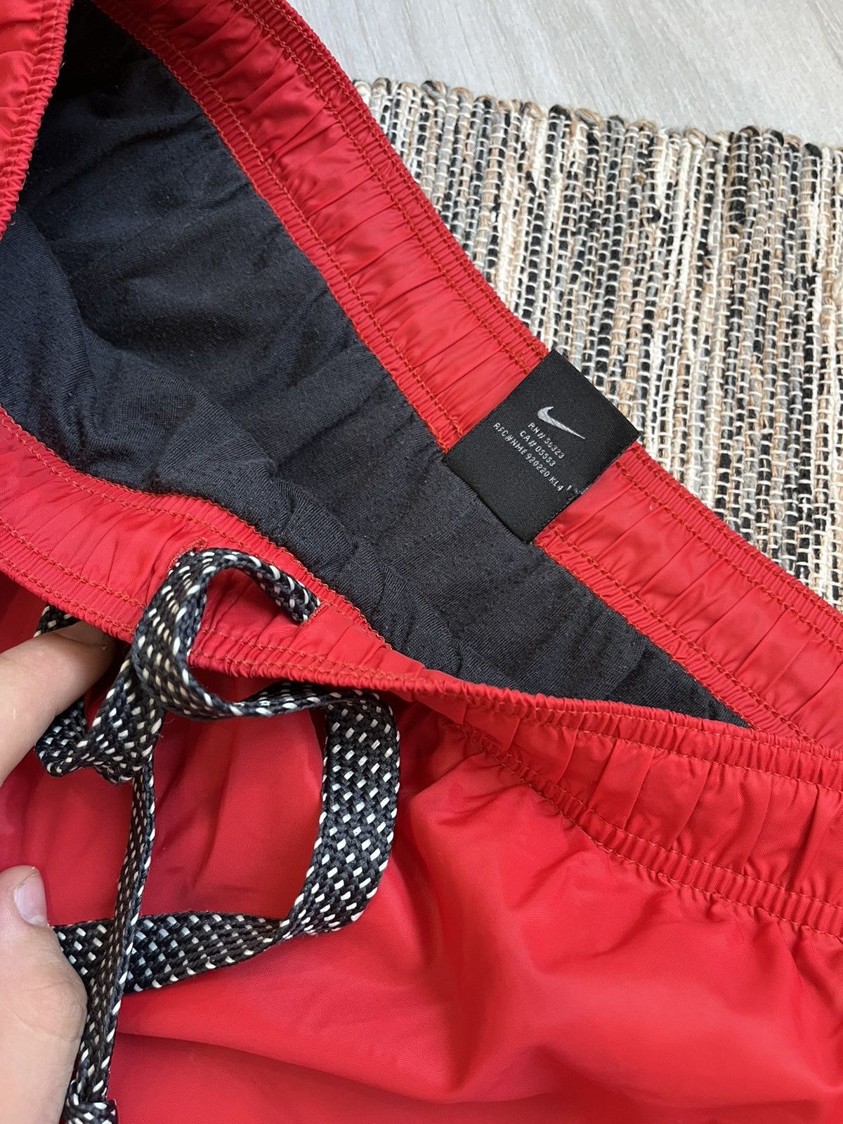 Nike × Vintage Vintage Nike nylon sweatpants minimalistic Size US 34 / EU 50 - 16 Thumbnail