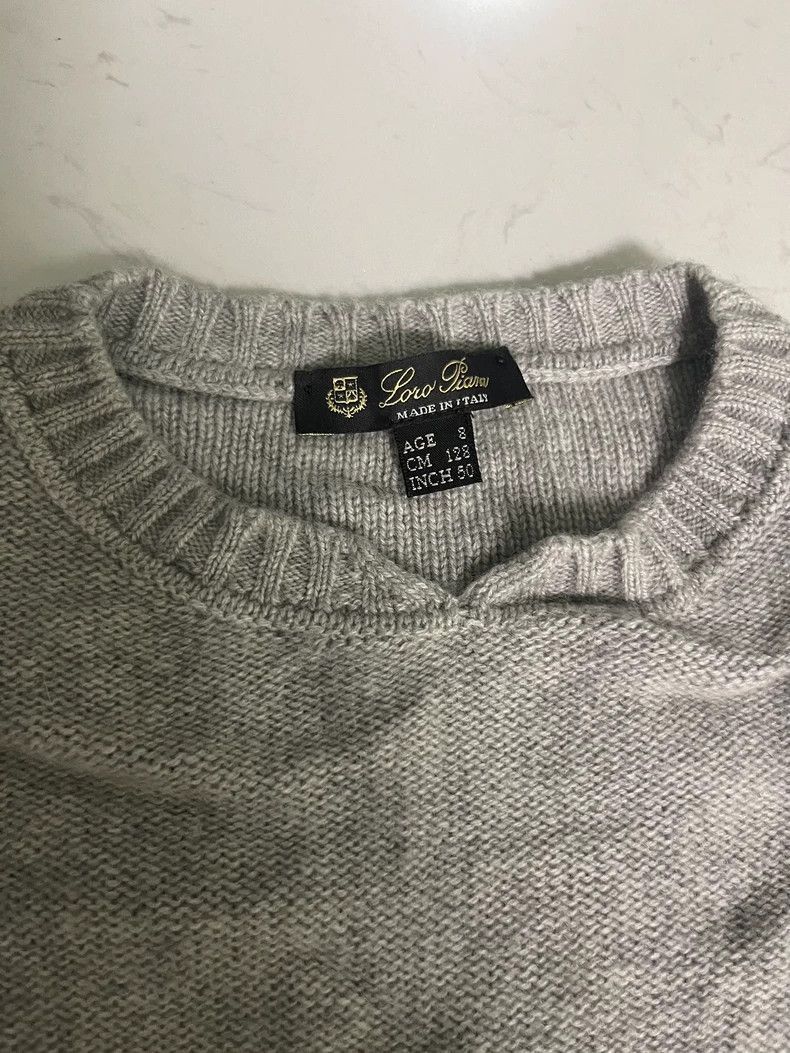 Loro Piana Loro Piana 8A Gray Sweater- Size US XS / EU 42 / 0 - 2 Thumbnail