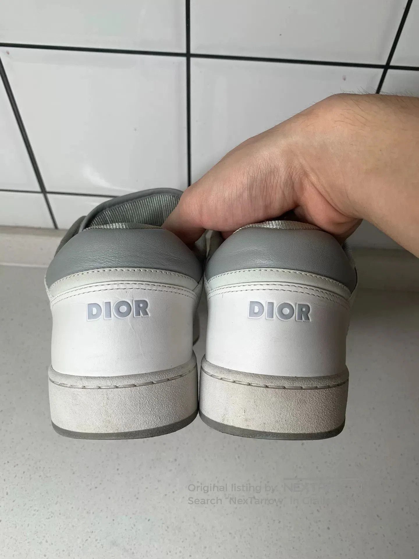Dior Dior B27 Gray White Low. Size US 10 / EU 43 - 5 Thumbnail