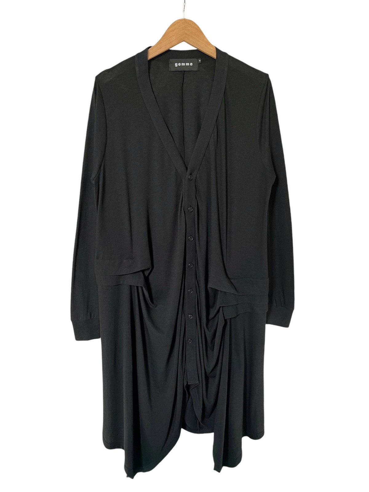 Gomme Homme Asymmetrical Long Cardigan
