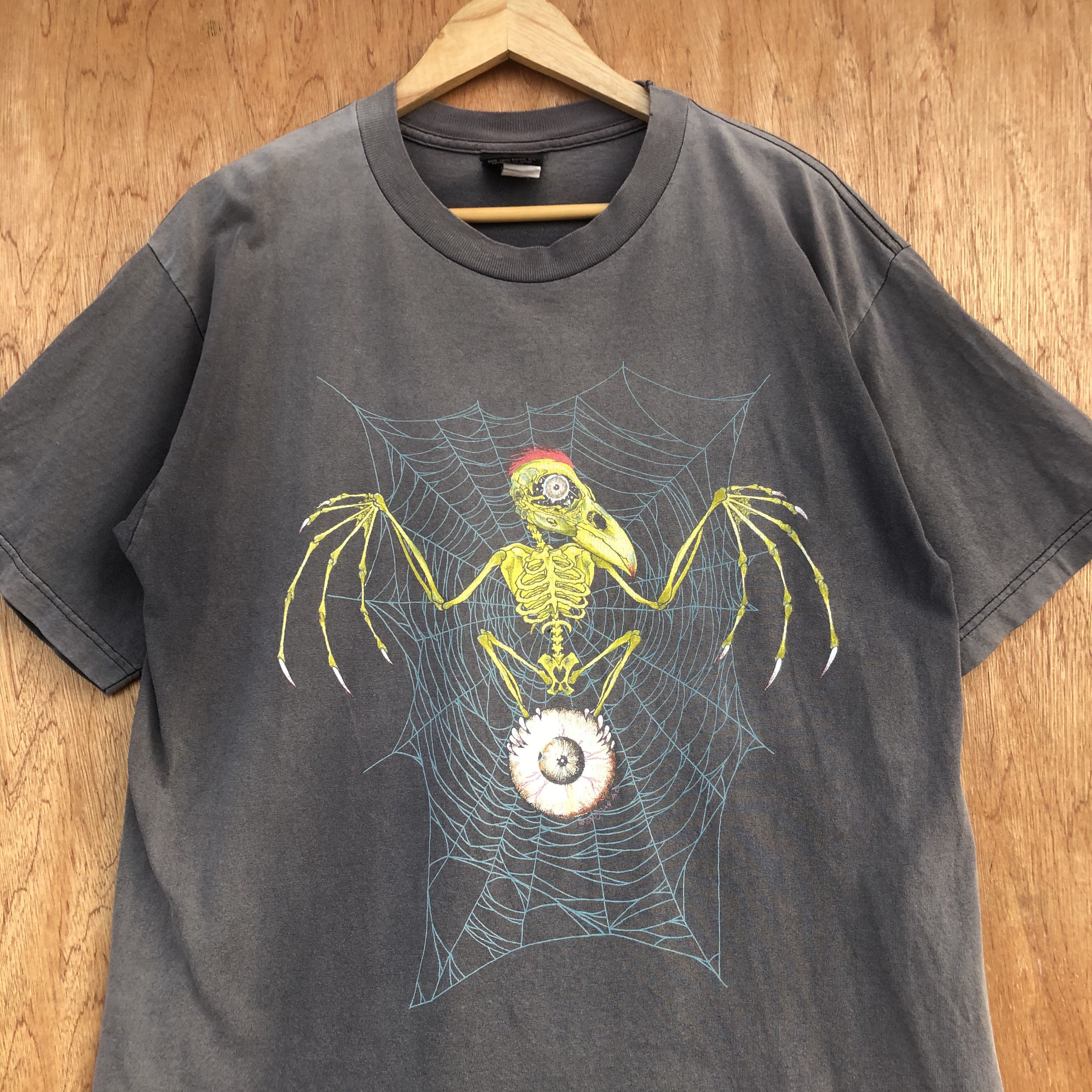 Powell Peralta Vintage 90s Zorlac Pushead Logo tees Size US M / EU 48-50 / 2 - 6 Thumbnail
