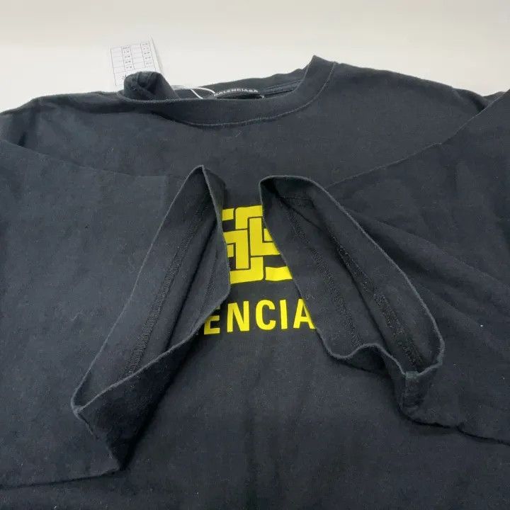 Balenciaga Balenciaga Balenciaga Classic Logo Print Short Sleeve TShi Size US S / EU 44-46 / 1 - 2 Thumbnail