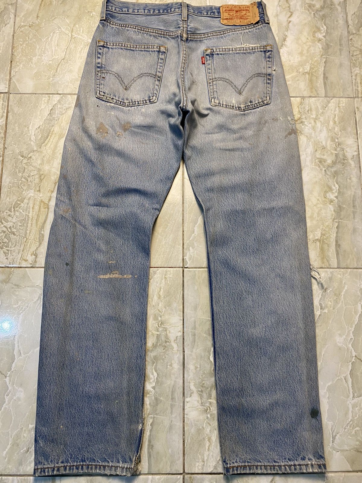 Vintage Levis 501 Size US 33 - 6 Thumbnail