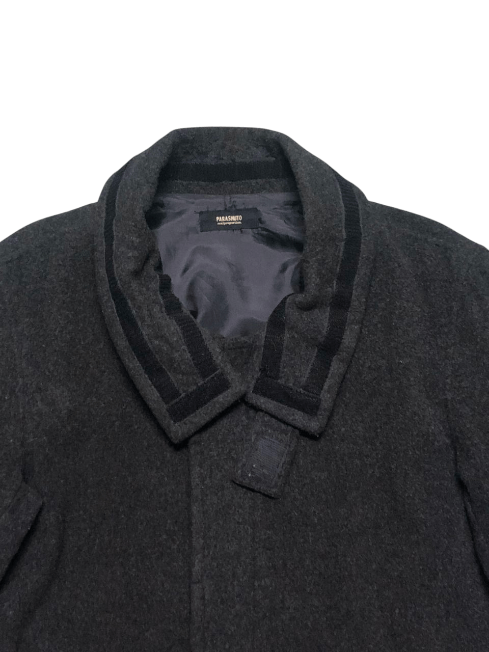 Japanese Brand × Vintage Vintage Parashuto Presented By Nakajo Wool Overcoats Jacket Size US M / EU 48-50 / 2 - 9 Thumbnail