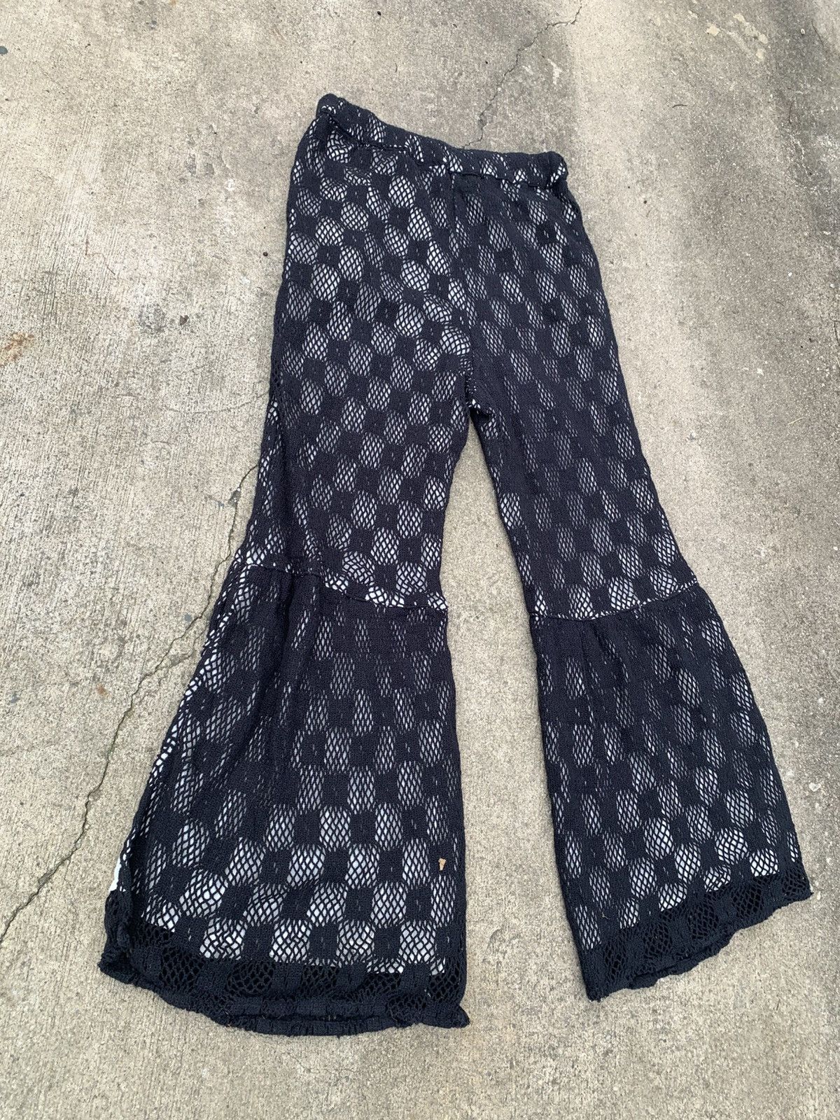 Ciaopanic steal 🔥flare ciaopanic mesh pants Size 30" / US 8 / IT 44 - 13 Thumbnail