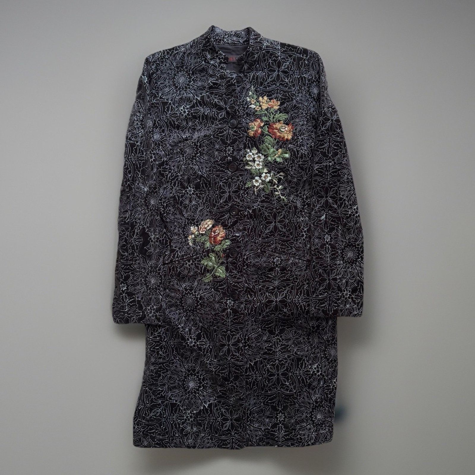 Johnny Was Johnny Was Floral Jacket Small Brown Floral Long Embroidered Size S / US 4 / IT 40 - 1 Thumbnail