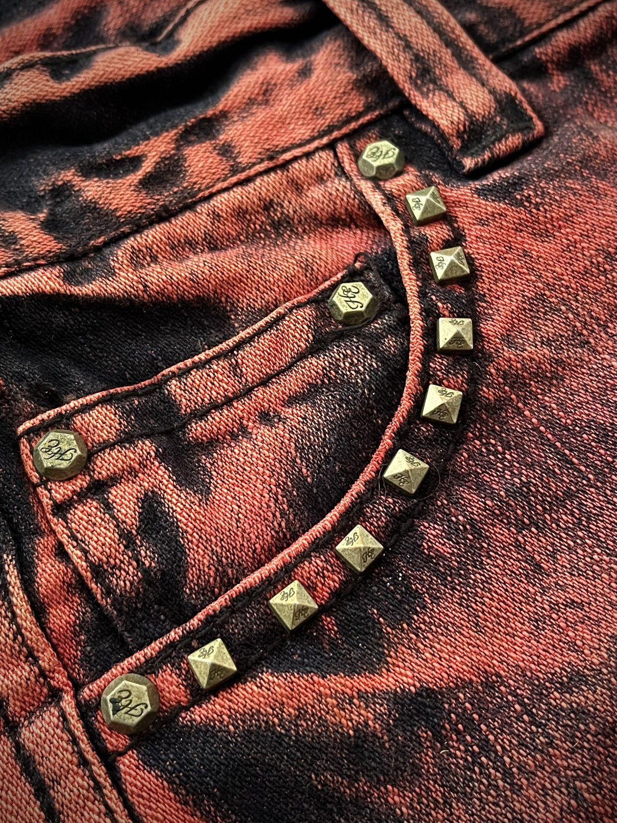 Japanese Brand 90s Heaven And Earth Distressed Short Denim If Six Was Nine Size 28" / US 6 / IT 42 - 4 Thumbnail