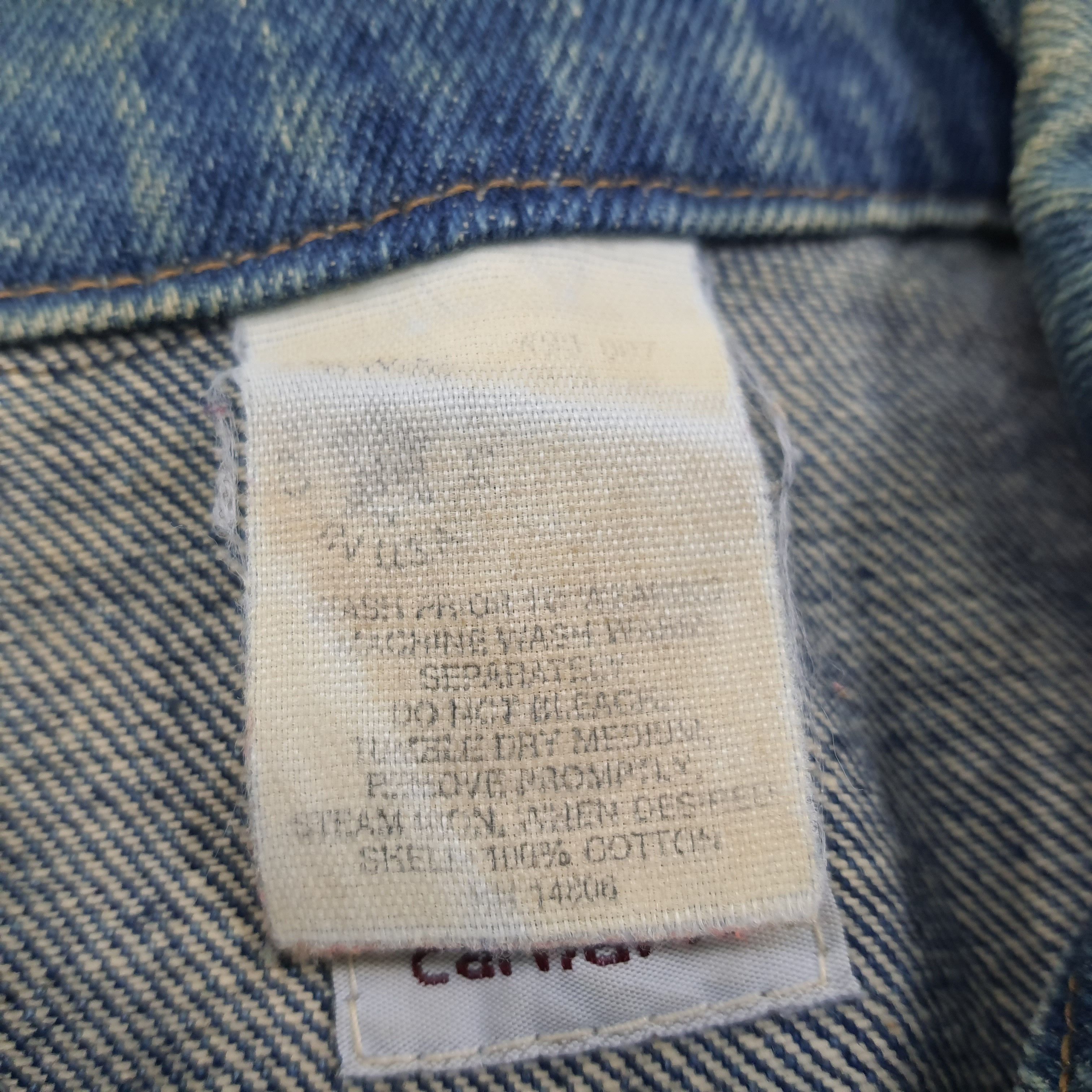 Carhartt × Vintage Vintage Carhartt Button Up Denim Jacket Size US M / EU 48-50 / 2 - 5 Thumbnail