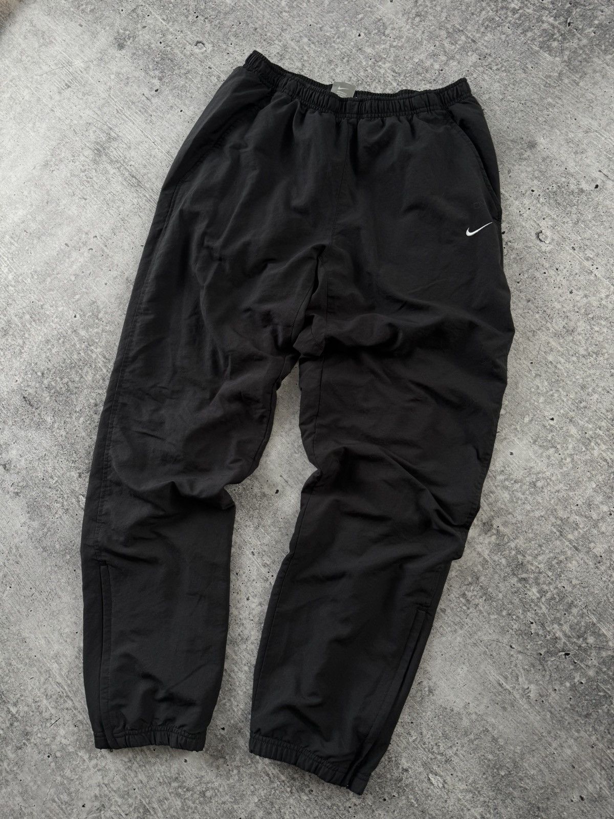 Nike Nike Vintage Track Pants Joggers 90s Sweatpants Black Size L Size US 34 / EU 50 - 2 Thumbnail