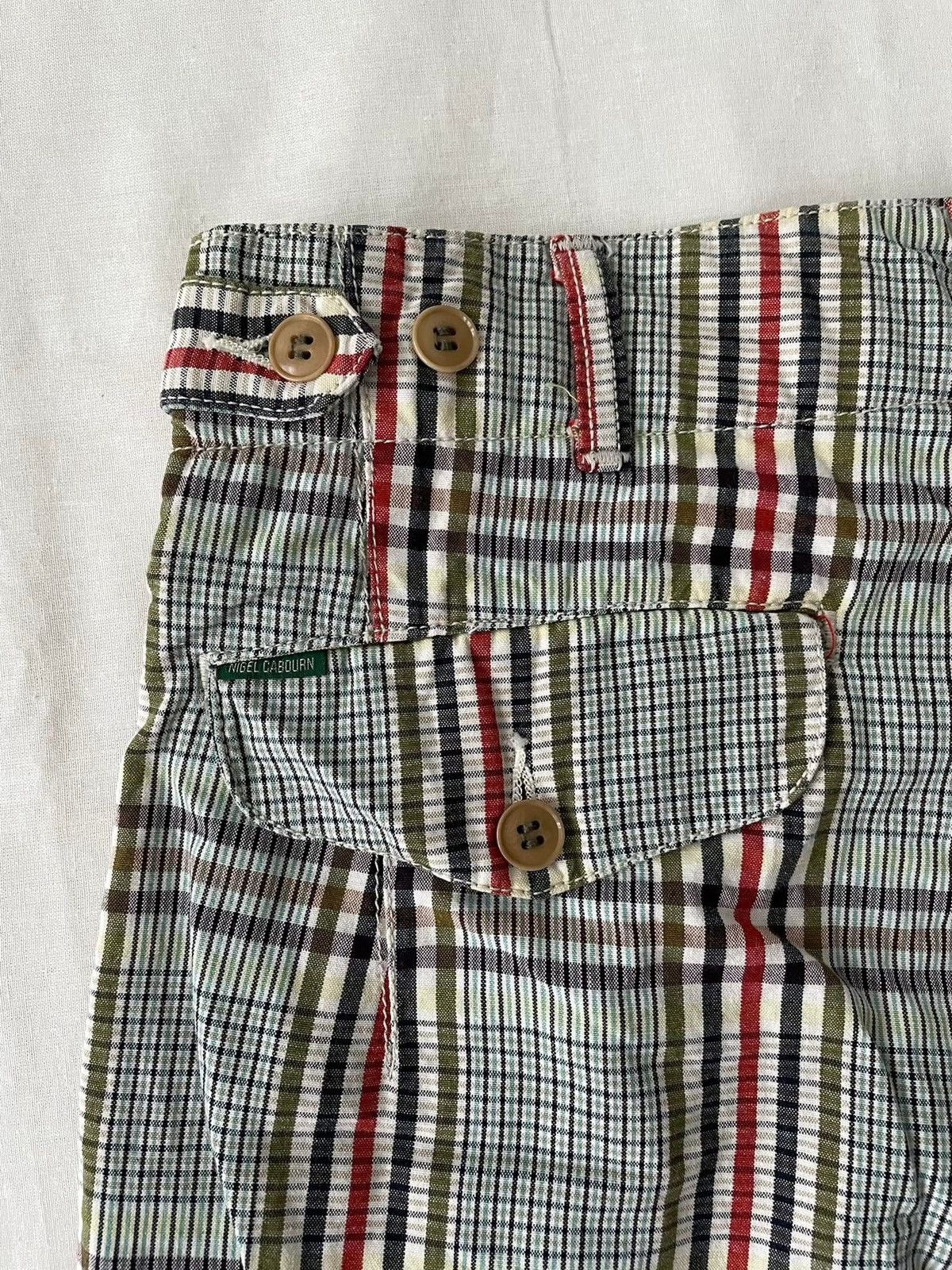 Nigel Cabourn Nigel Cabourn Wide Hi Waist Plaid Pants Size US 29 - 8 Thumbnail