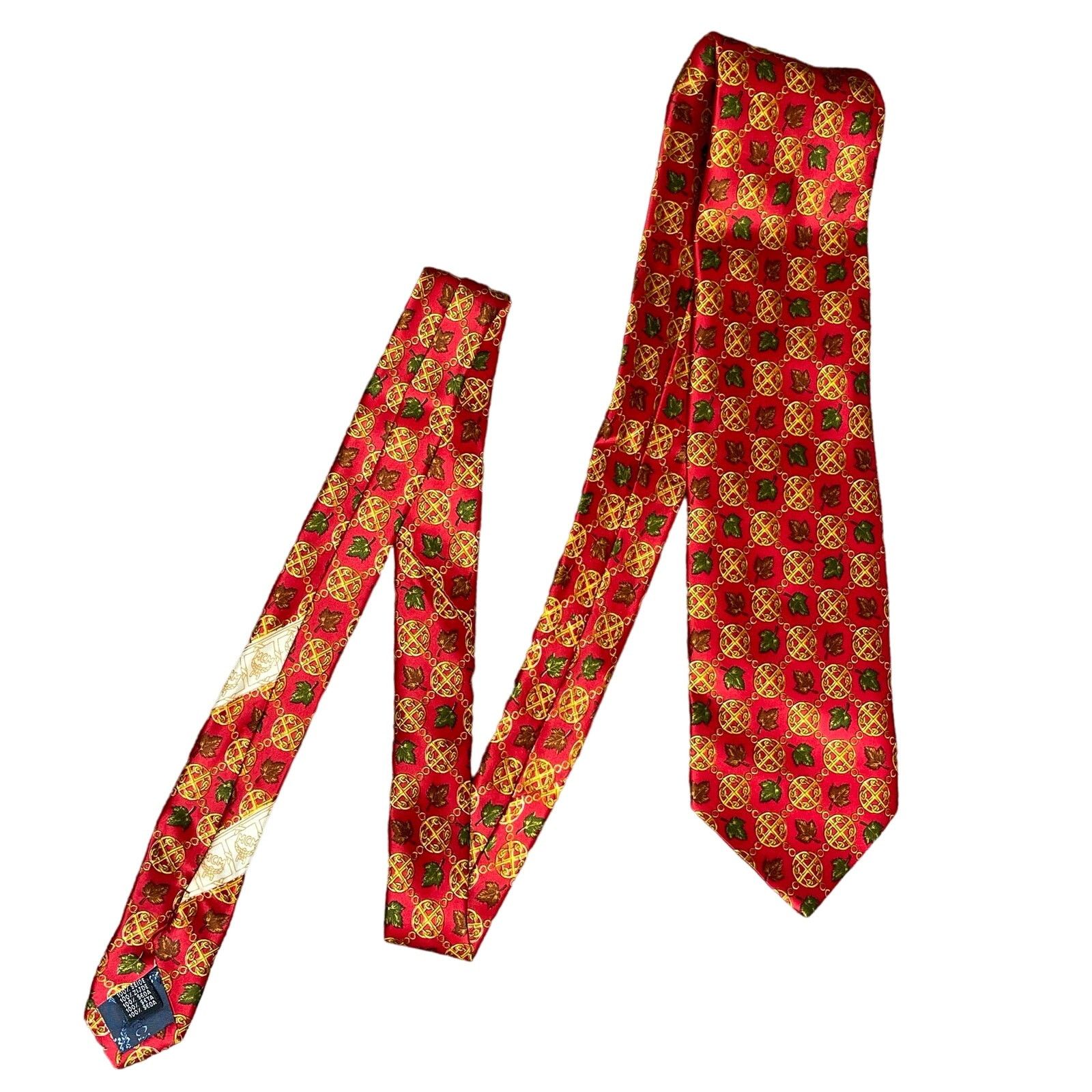MCM MCM Silk Tie Made in Italy Size ONE SIZE - 4 Thumbnail