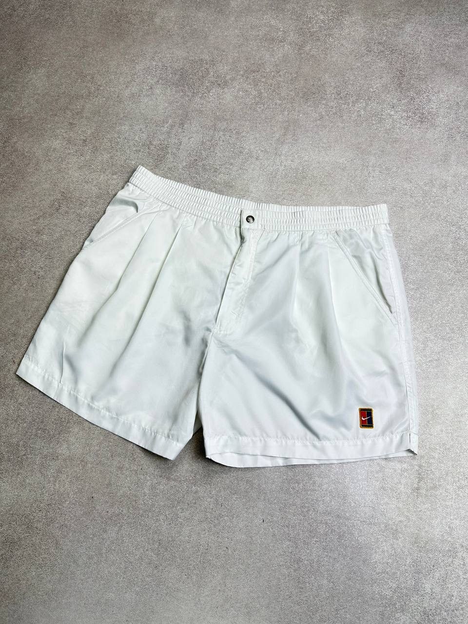 Nike Vintage Nike Andre Agassi Challenge Court Tenis Shorts L Size US 34 / EU 50 - 2 Thumbnail