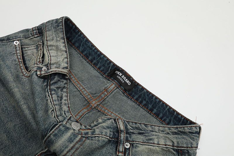 Vintage American high-street Cleanfit flared washed jeans Size US 32 / EU 48 - 4 Thumbnail