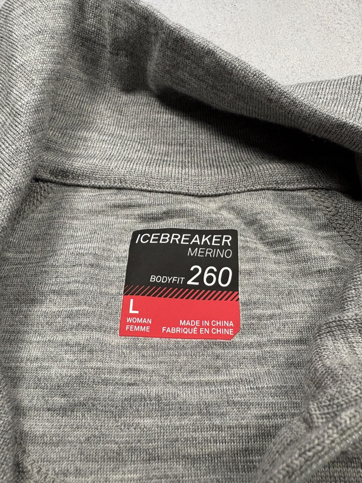 Icebreaker Icebreaker Merino Bodyfit 260 Quarter Zip Wool Base Layer L Size L / US 10 / IT 46 - 7 Thumbnail