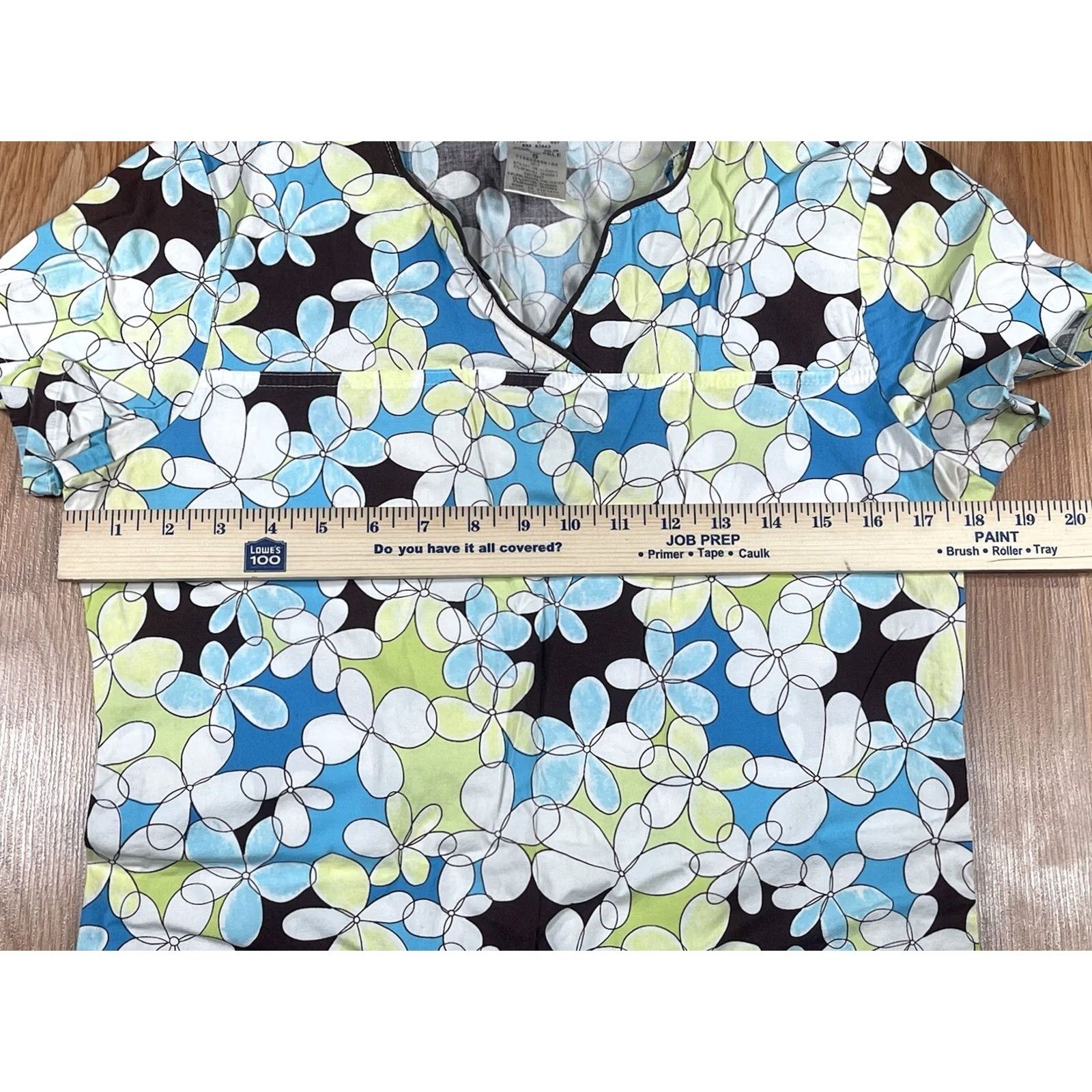 Cherokee Cherokee Shirt S Body Stretch Nurse Scrub Top Women Size Floral Size S / US 4 / IT 40 - 5 Thumbnail