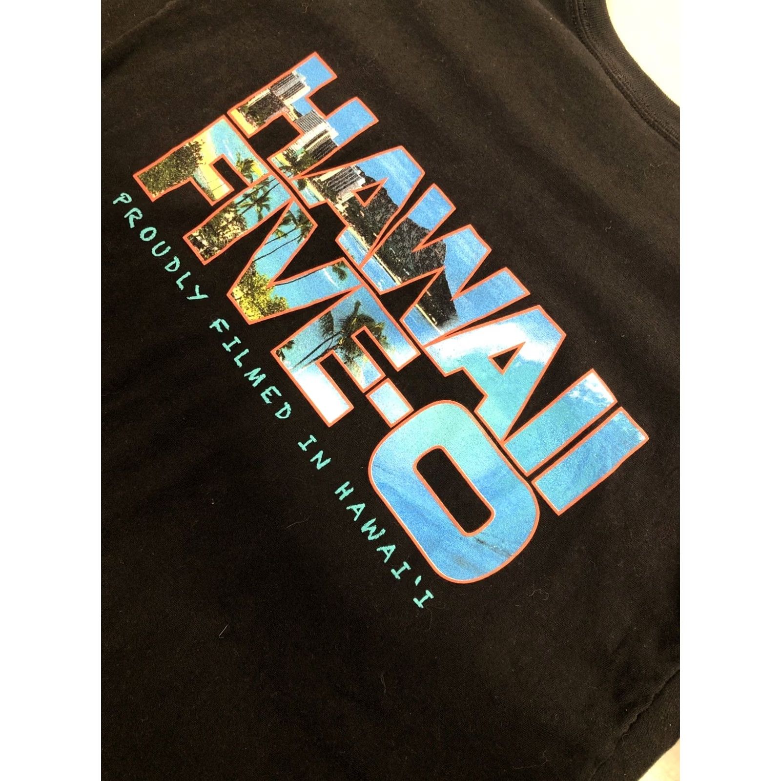 Vintage VINTAGE Hawaii Five O Film Crew Graphic T Shirt Black XL Men Adult Size Crew Neck Short Sleeve Cotton Hawaii Five O Logo 90s 2000s Theme Classic Size US XL / EU 56 / 4 - 6 Thumbnail