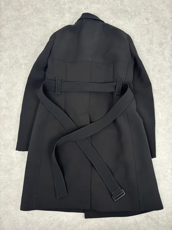 Rick Owens AW2016 Rick Owens Black Wool Belted Coat Size US L / EU 52-54 / 3 - 2 Thumbnail