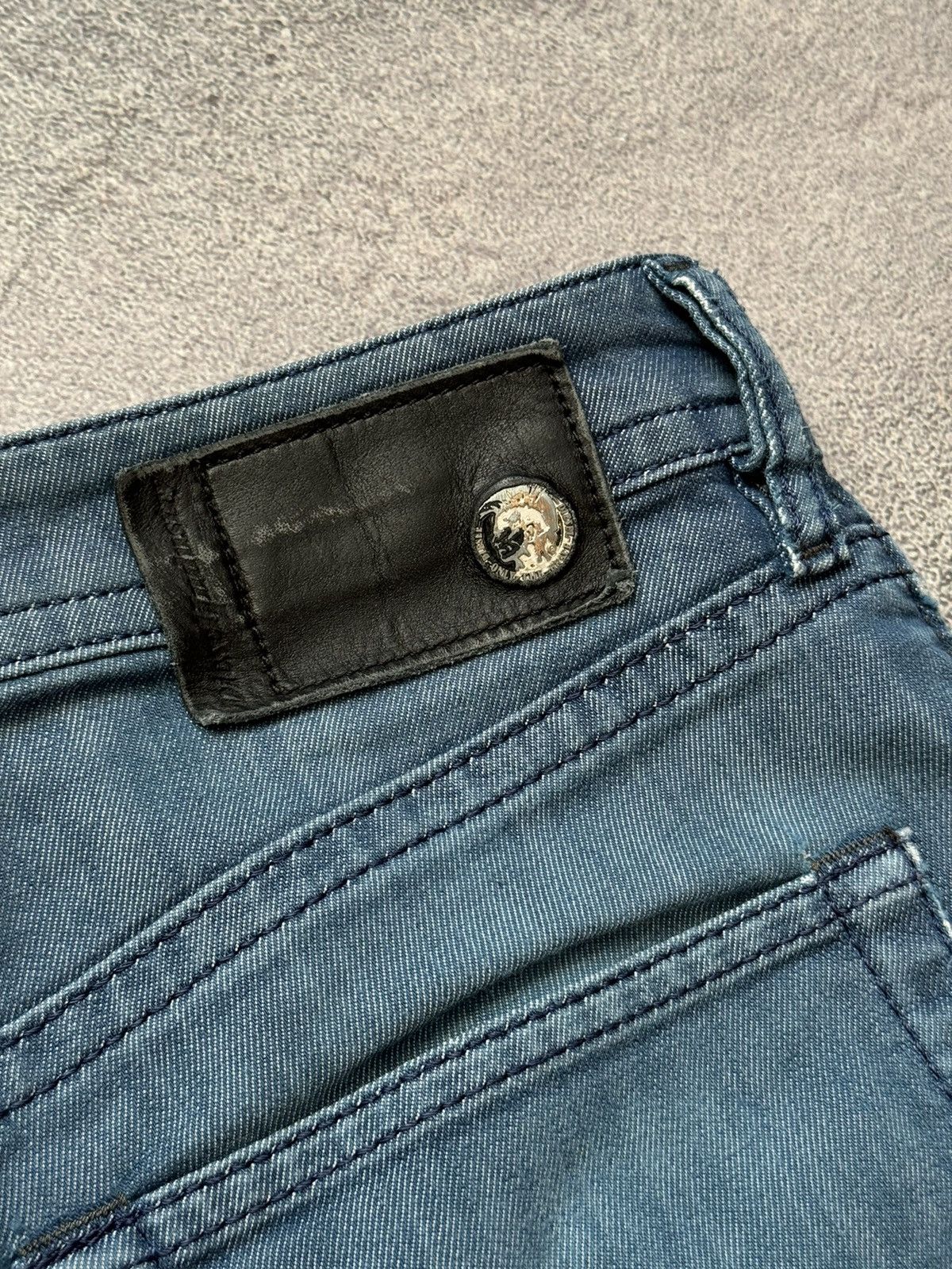 Diesel × Diesel Black Gold Diesel 30/32 buster slim tapered denim pant trouser jean y2k Size US 30 / EU 46 - 5 Thumbnail