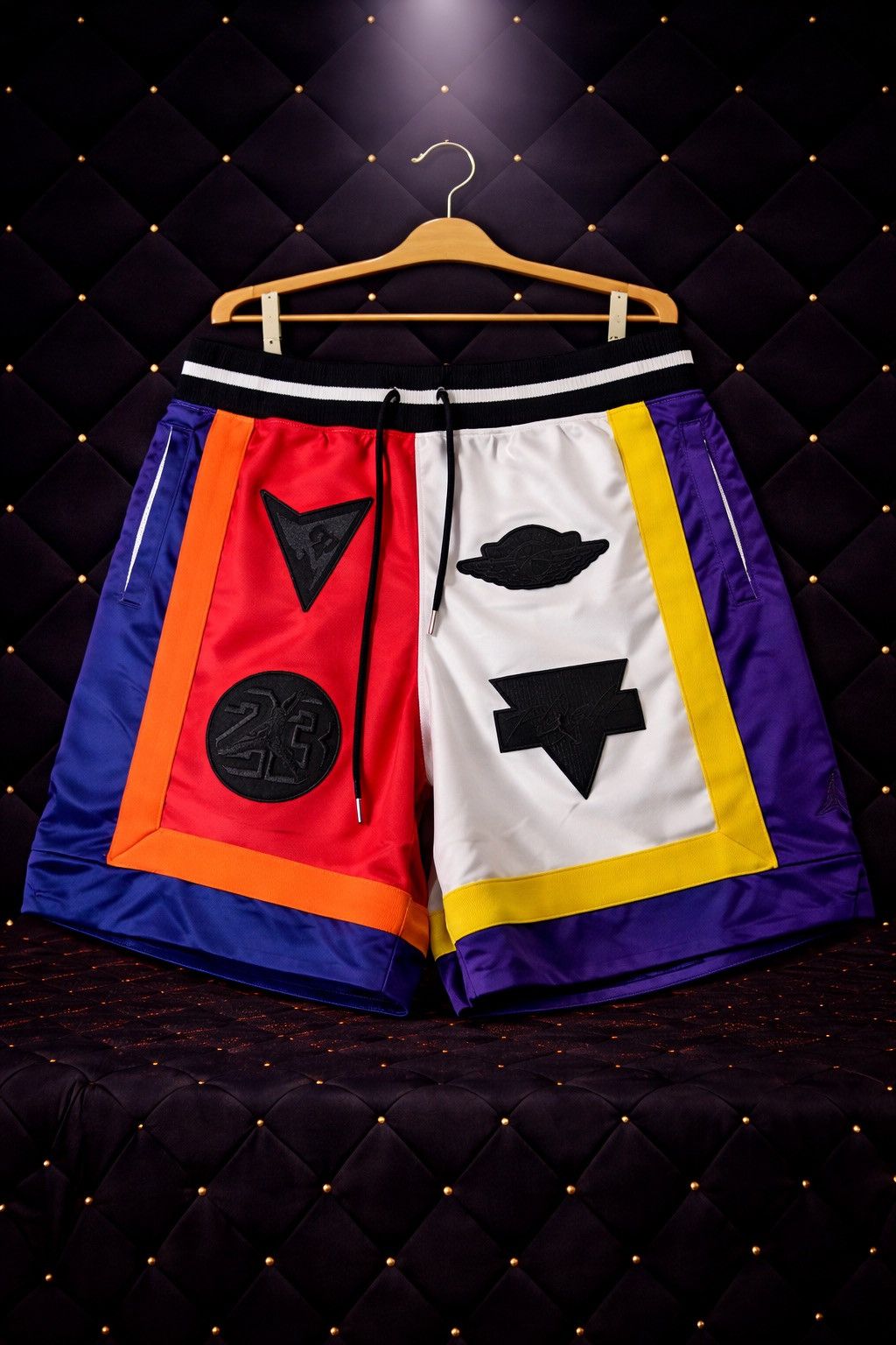 Other COLORBLOCK GRAPHIC PRINT BASKETBALL SHORTS Size US 32 / EU 48 - 1 Preview