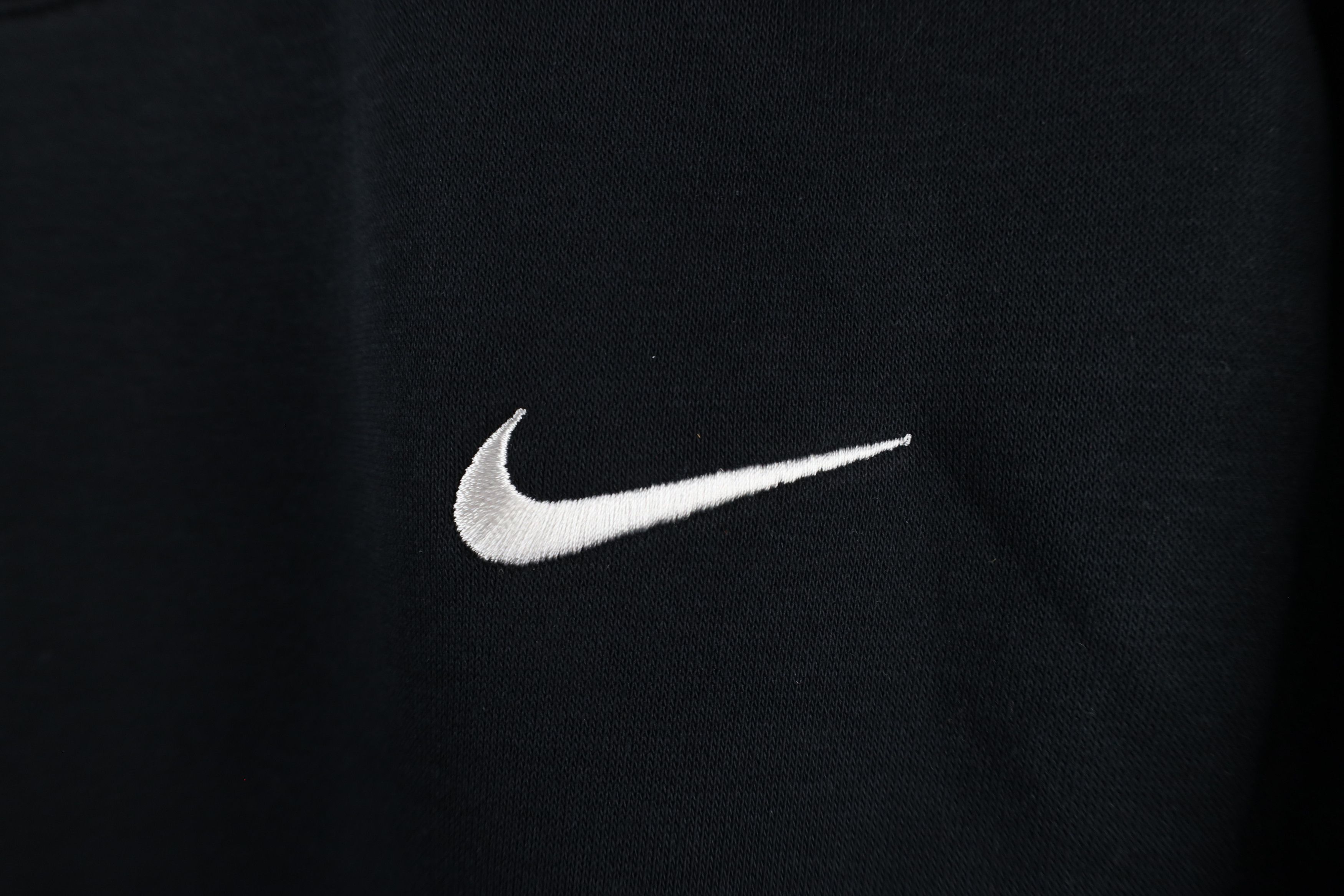 Nike × Vintage Deadstock Nike Scott Mini Swoosh Crewneck Sweatshirt Black Size US M / EU 48-50 / 2 - 4 Thumbnail