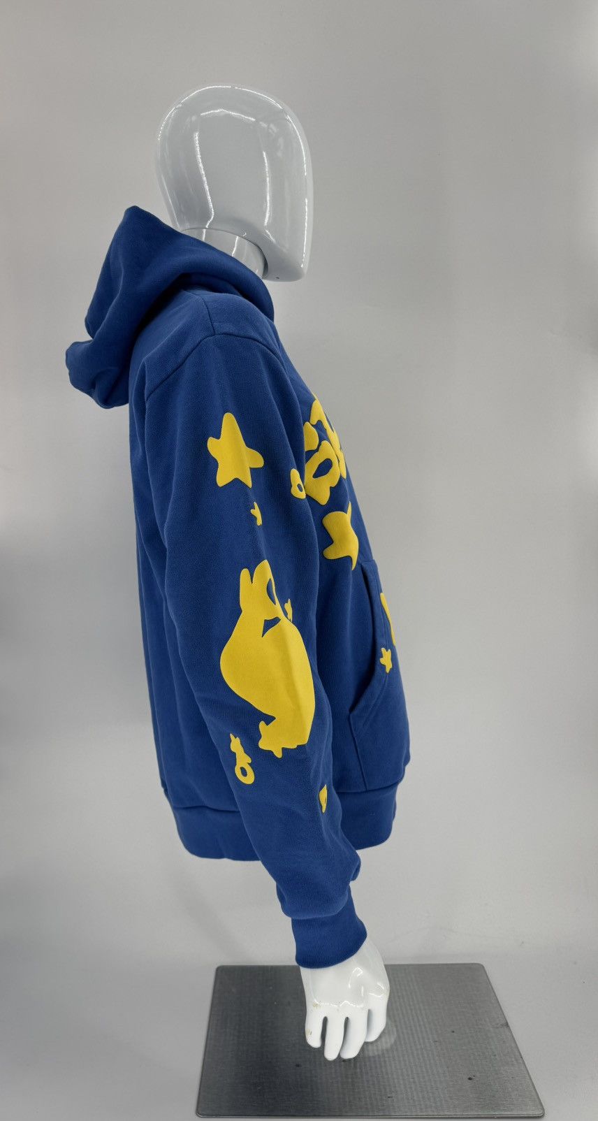 Sp5der SP5DER Beluga Hoodie TC Blue Pullover Mens Size L Size US L / EU 52-54 / 3 - 6 Thumbnail