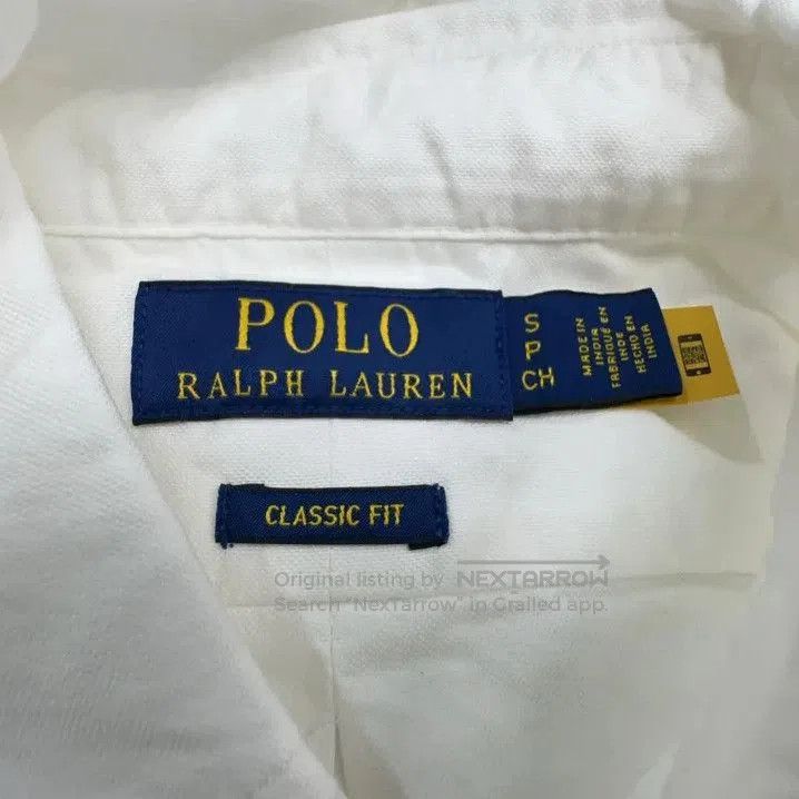 Polo Ralph Lauren Polo Ralph Lauren FW21 Logo Embroidered Oxford Long. Size US S / EU 44-46 / 1 - 6 Thumbnail