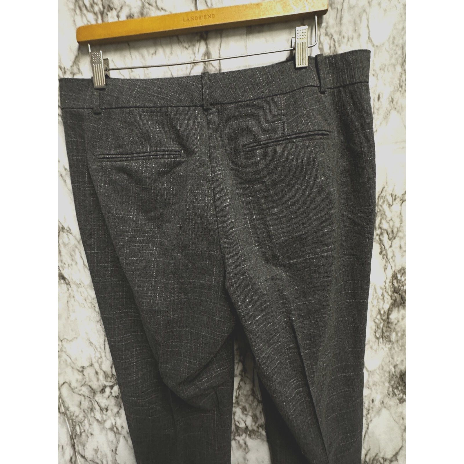 Ann Taylor Ann Taylor Classic Flat Front dress straight Pants Women 12 Size 34" / US 12 / IT 48 - 6 Thumbnail