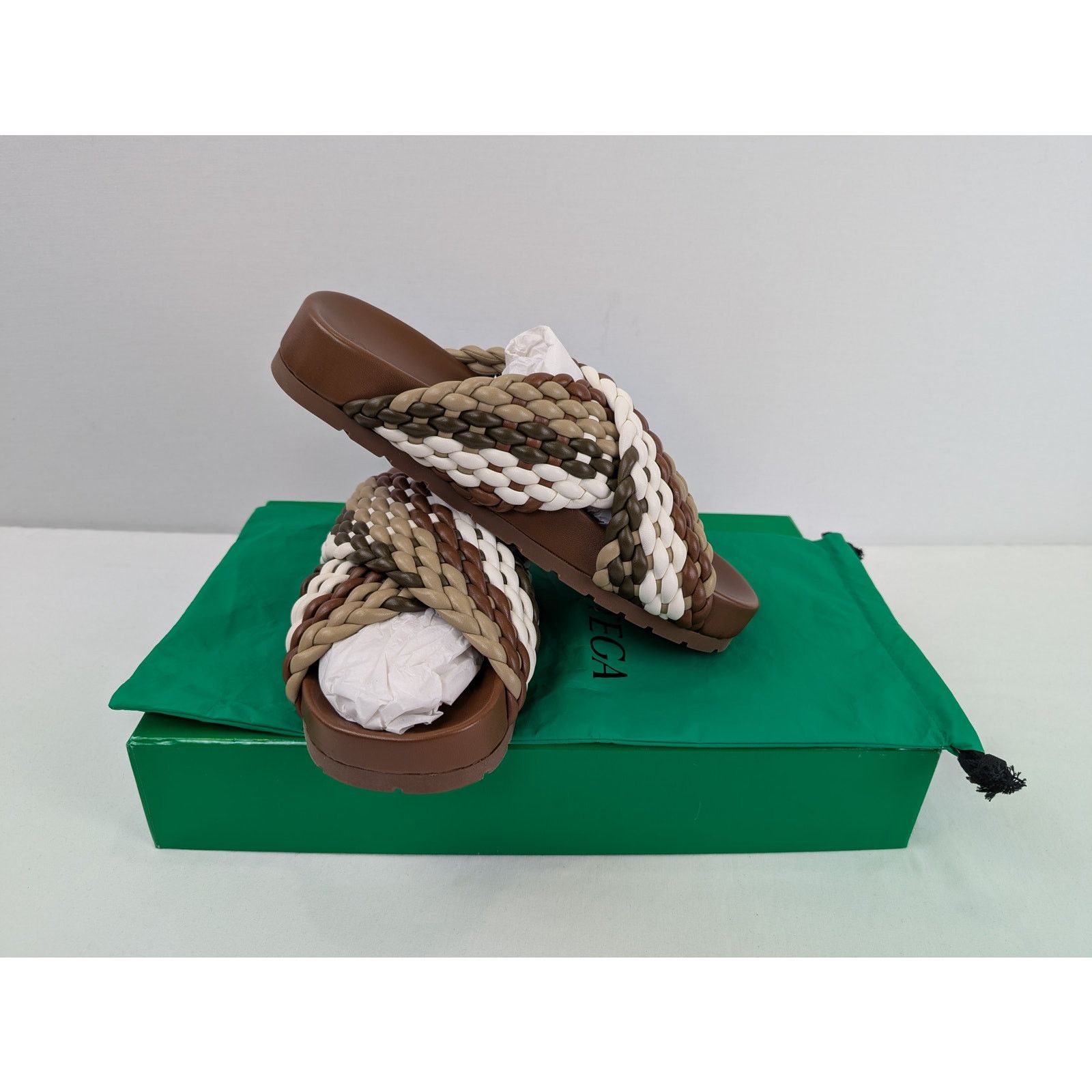 Bottega Veneta o1rshd1 Tarik Sandal Slipper in Multicolor Size US 9 / EU 42 - 20 Thumbnail