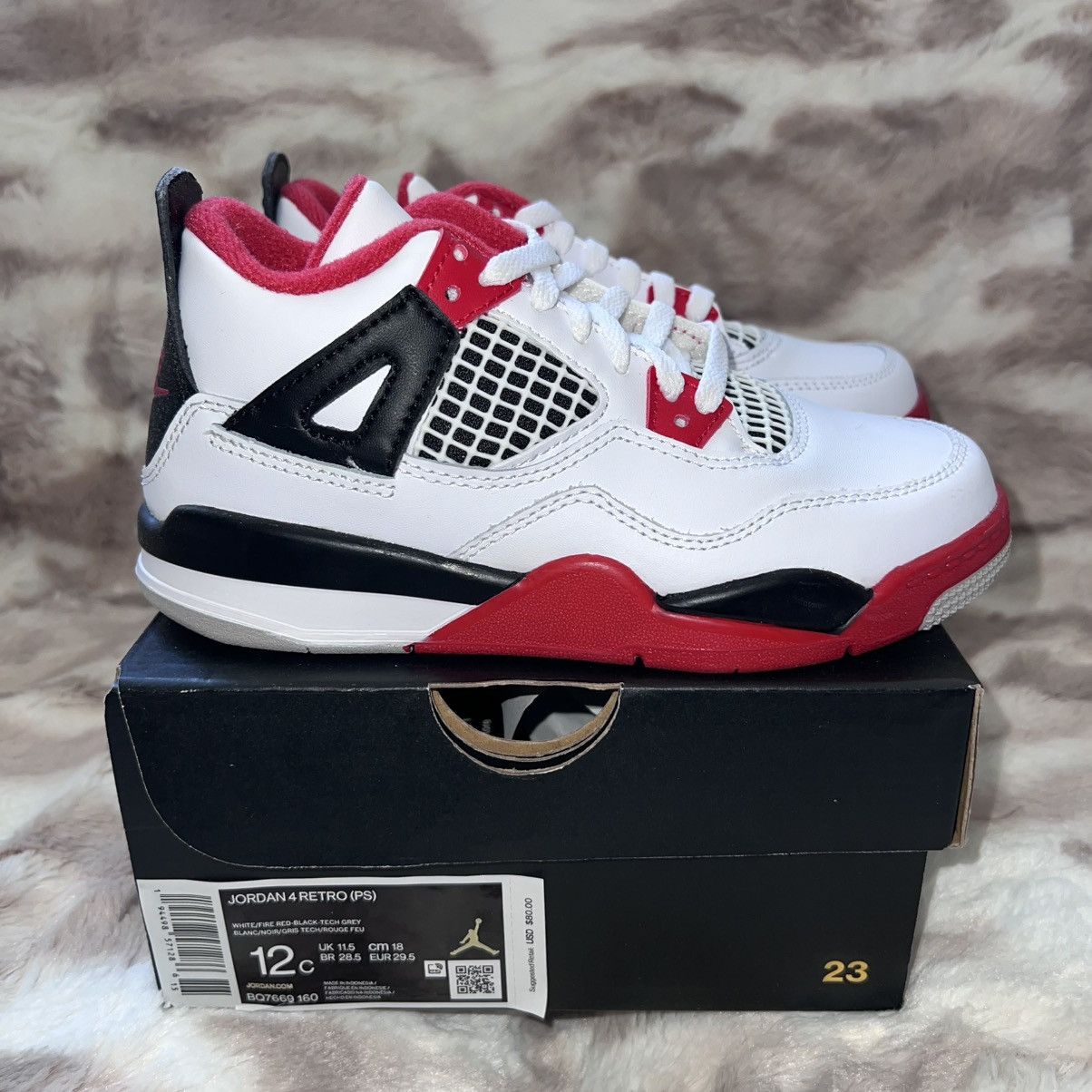 JORDAN RETRO FIRE RED (2020) (PS)