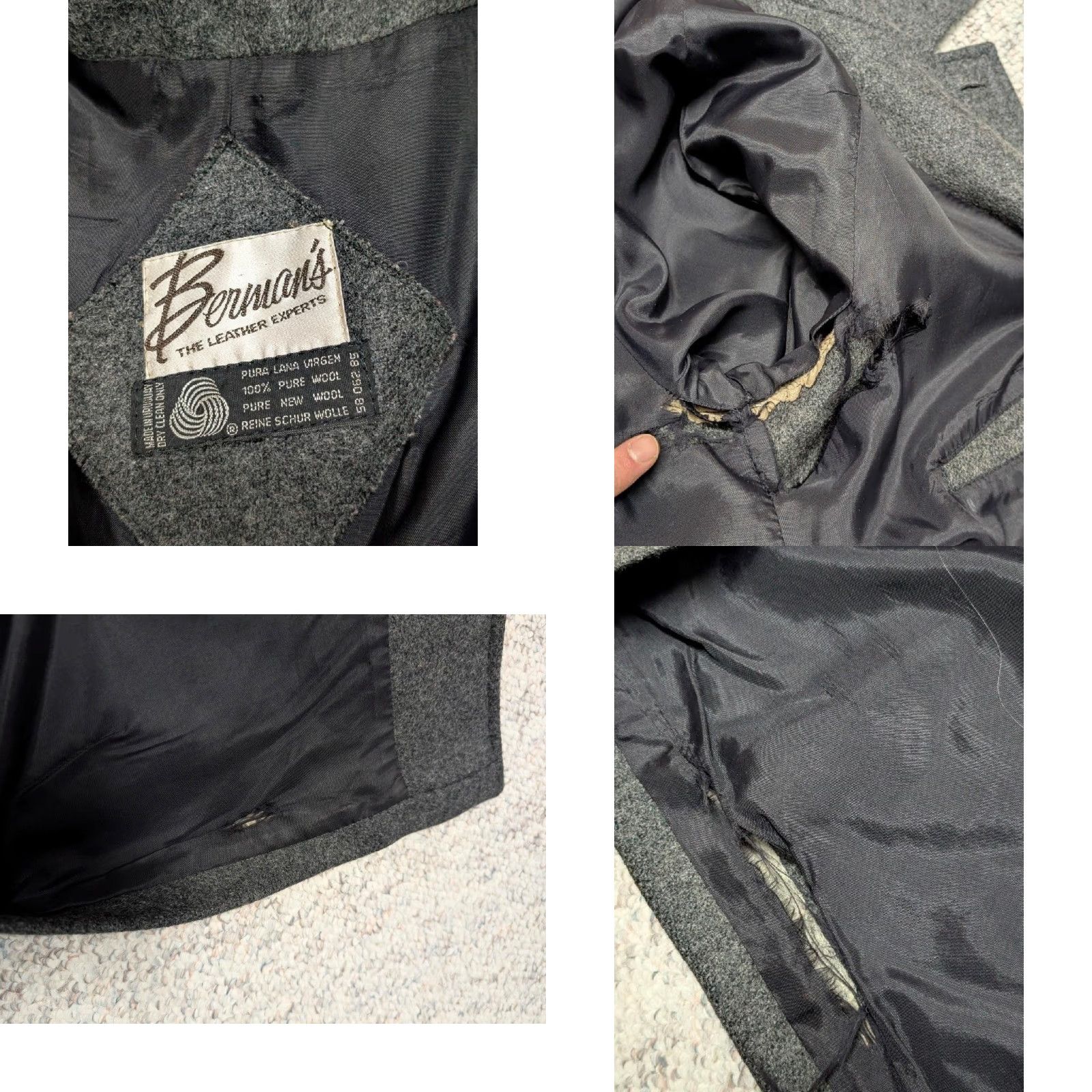 Vintage VINTAGE belted coat Nike? Size US M / EU 48-50 / 2 - 9 Thumbnail