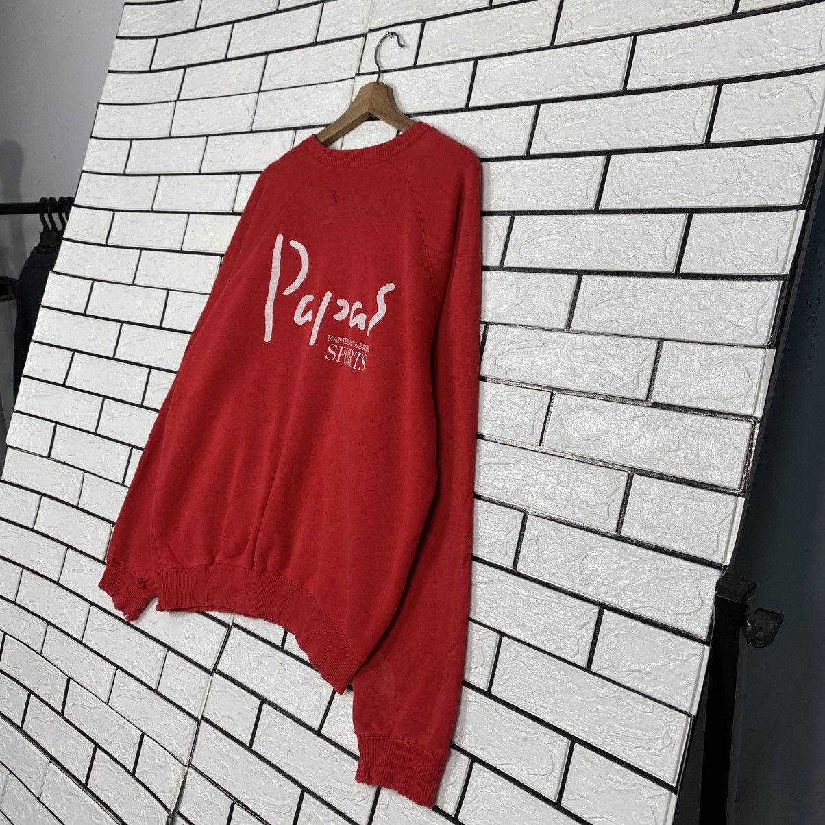 Japanese Brand 📌Vintage Sweatshirt Papas Sportswear Issey Miyake Size US M / EU 48-50 / 2 - 11 Thumbnail